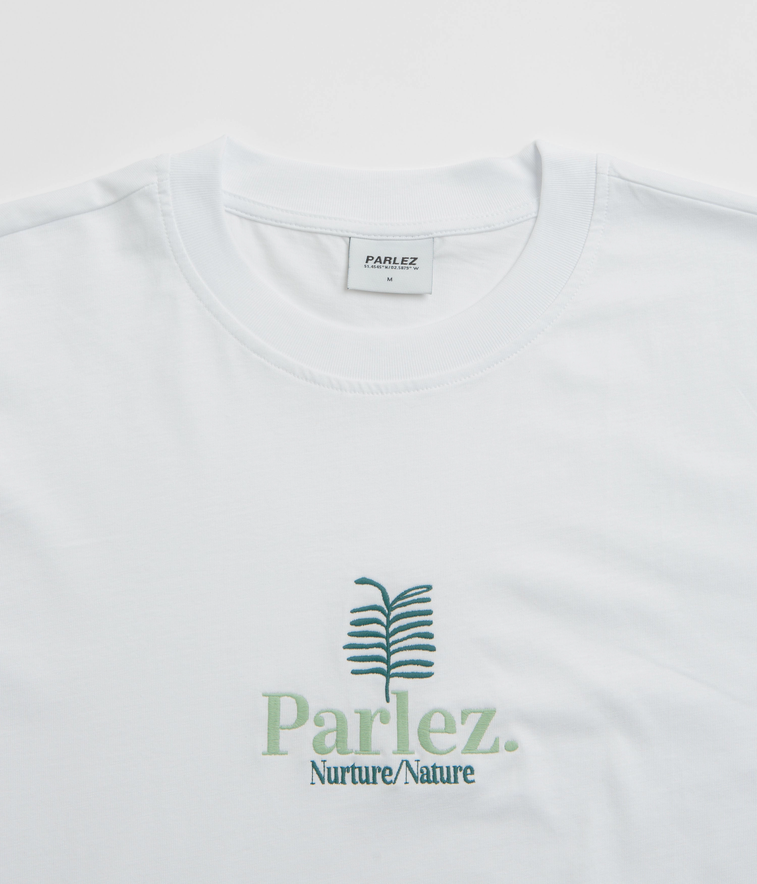 Parlez Nurture T-Shirt - White Bright Hue