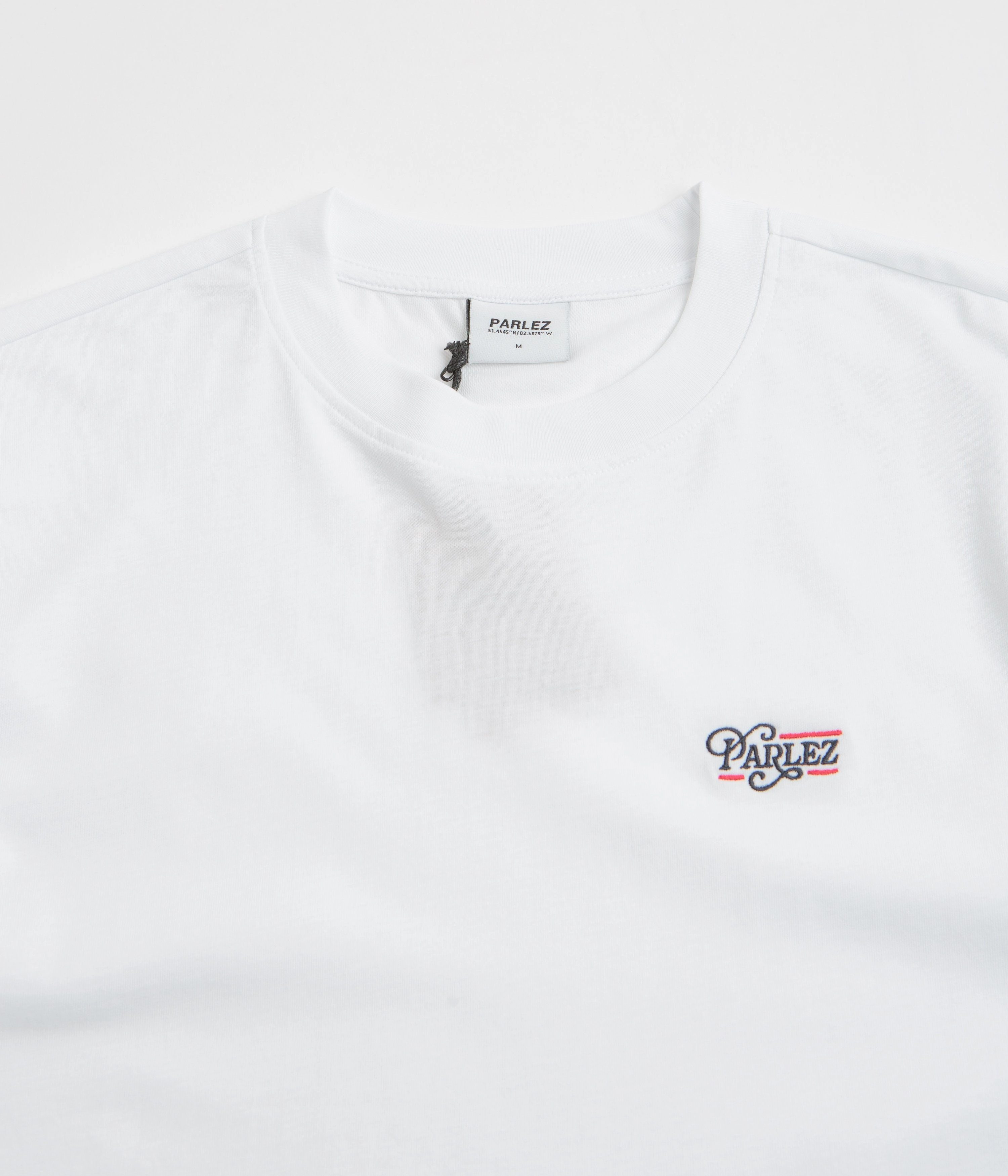 Elasticized skating event Parlez Profectus T-Shirt - White