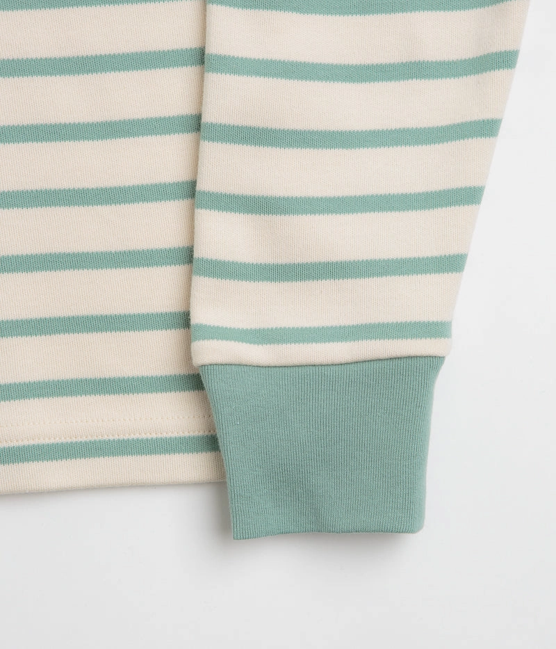 Parlez Shore YD Stripe Long Sleeve T-Shirt - Sage Shore theme park event