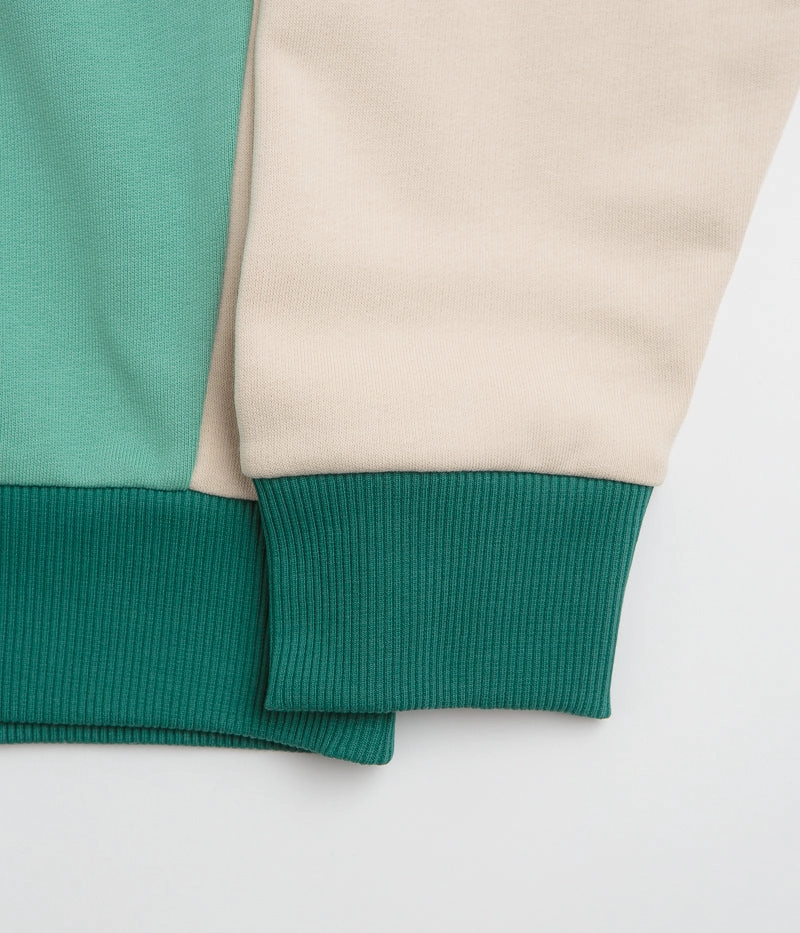 Parlez Zenith 1/4 Zip Sweatshirt - Sage Shore ideal for birthdays Easy to Carry