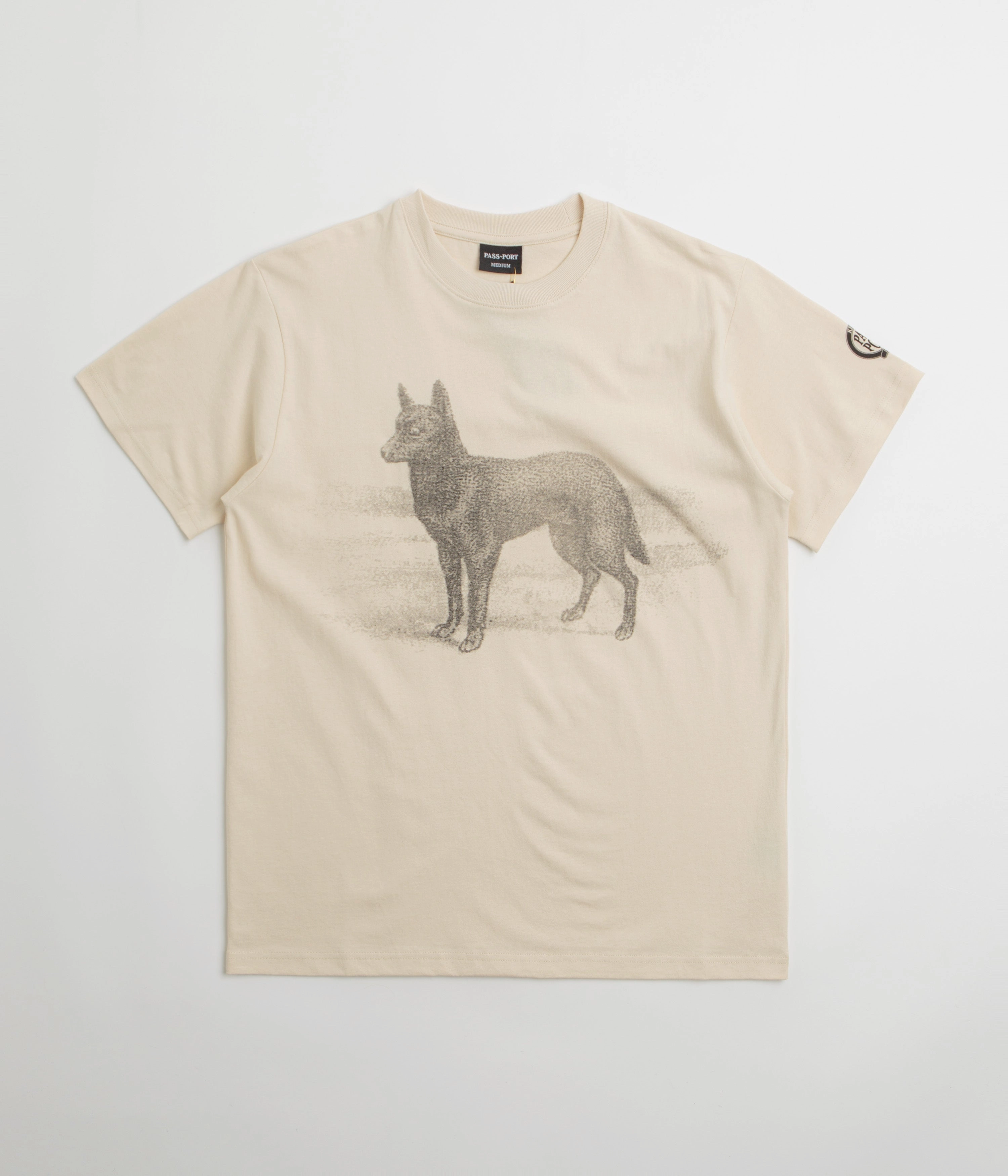 Pass Port Kelpie T-Shirt - Natural one of a kind