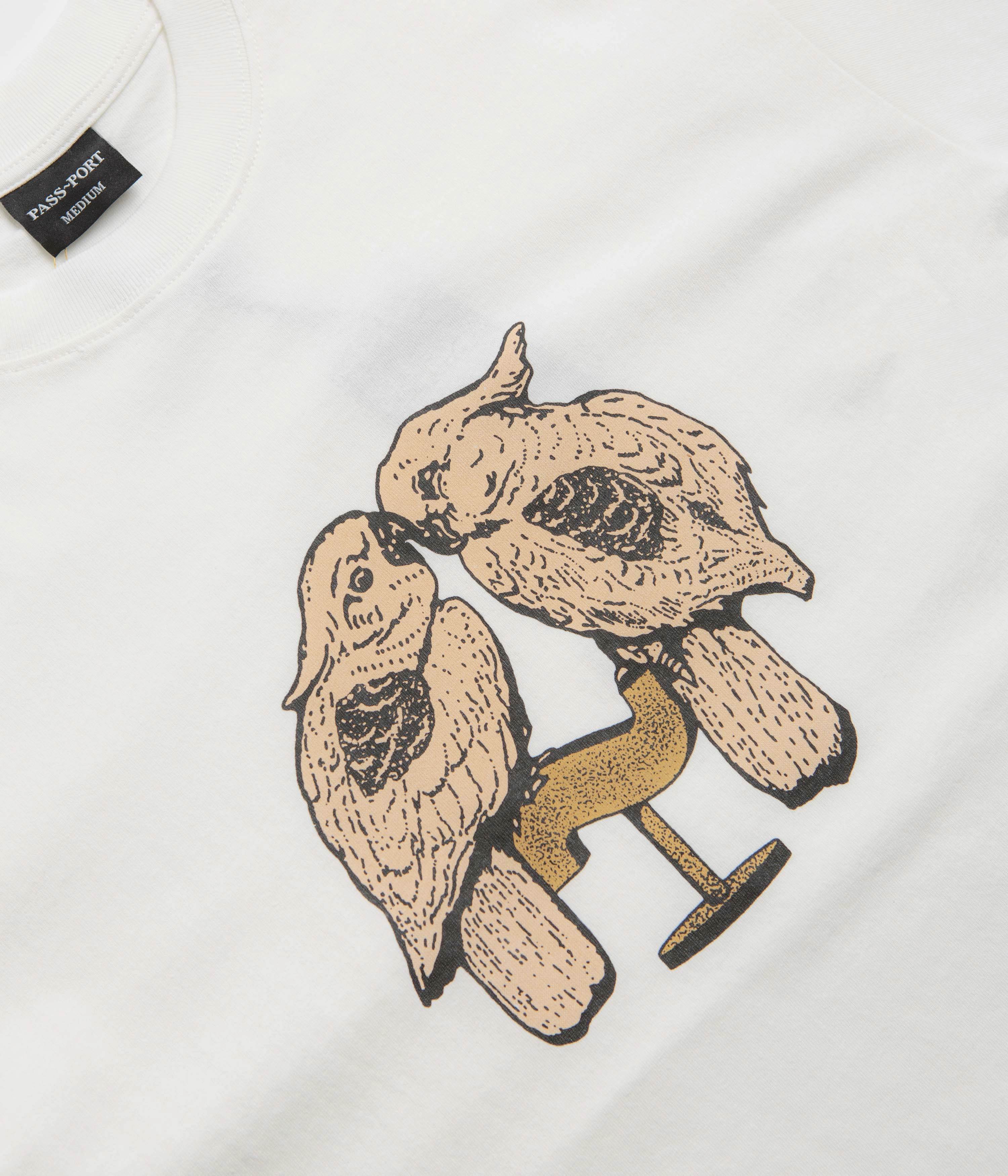 Pass Port Nesting T-Shirt - White humid environment Coastal aesthetic