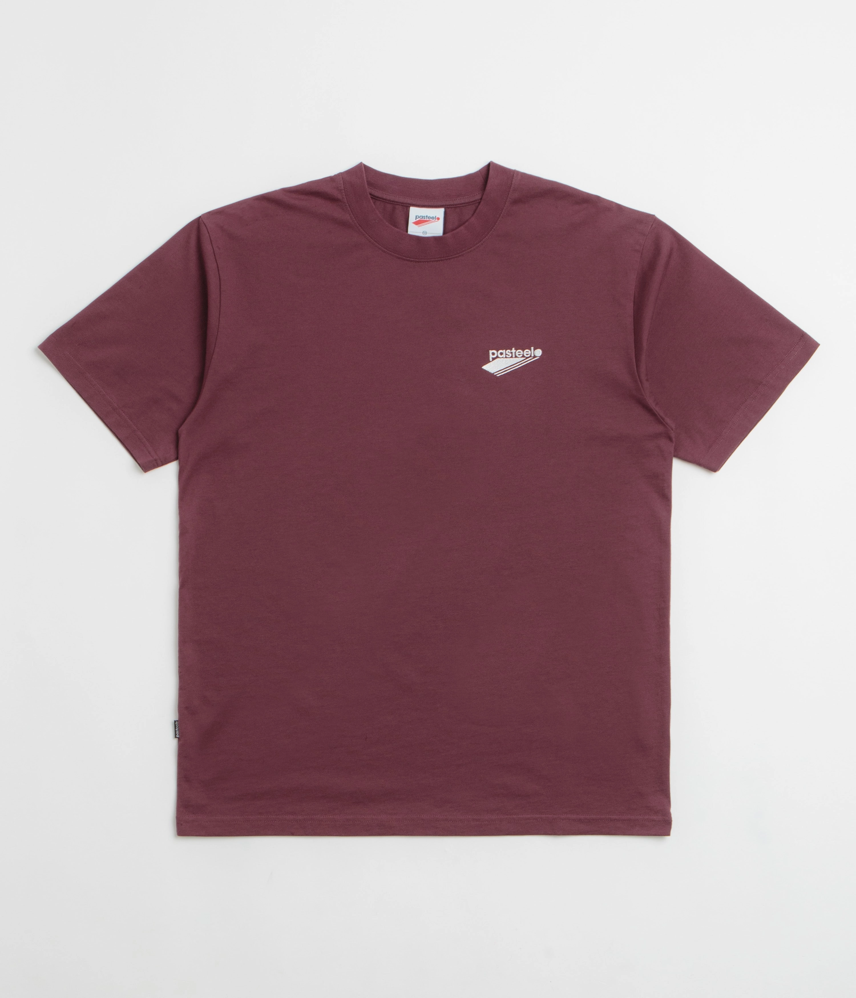 Pasteelo Embroidered O.G. T-Shirt - Burgundy kids