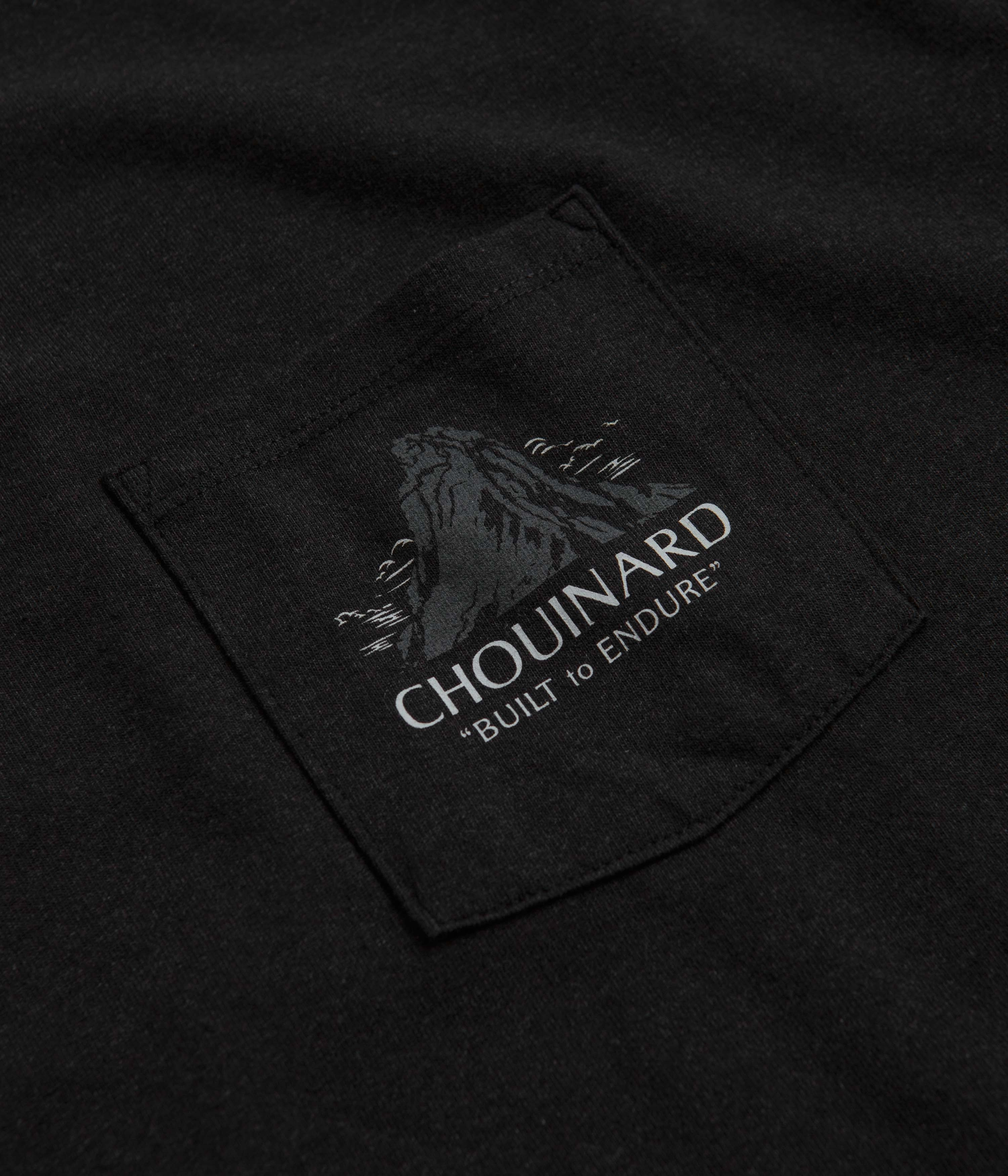 Patagonia Chouinard Crest Pocket Responsibili-Tee T-Shirt - Ink Black bar