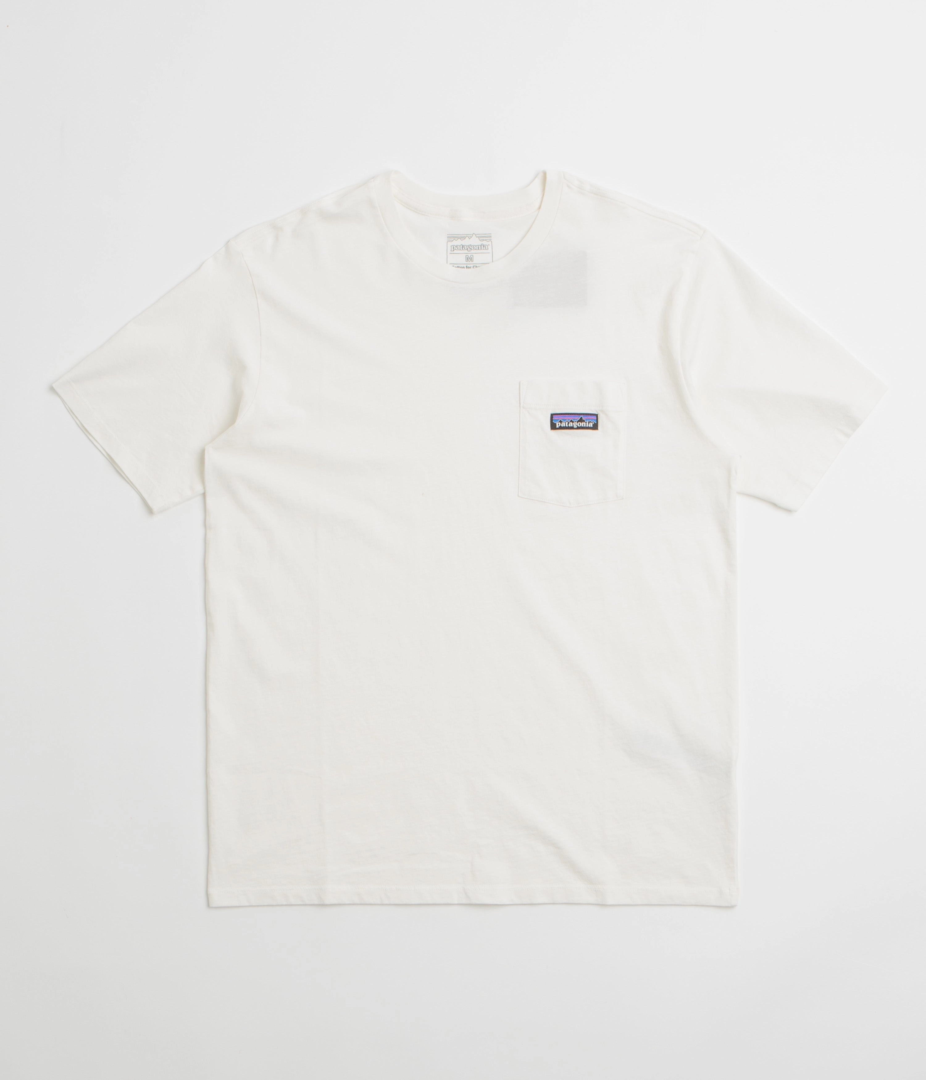 Patagonia Daily Pocket T-Shirt - Birch White billiards event Comfort Fit