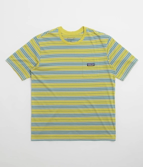 Lightweight Material Seamless construction Patagonia Daily Pocket T-Shirt - Summer Camp: Bundle Green