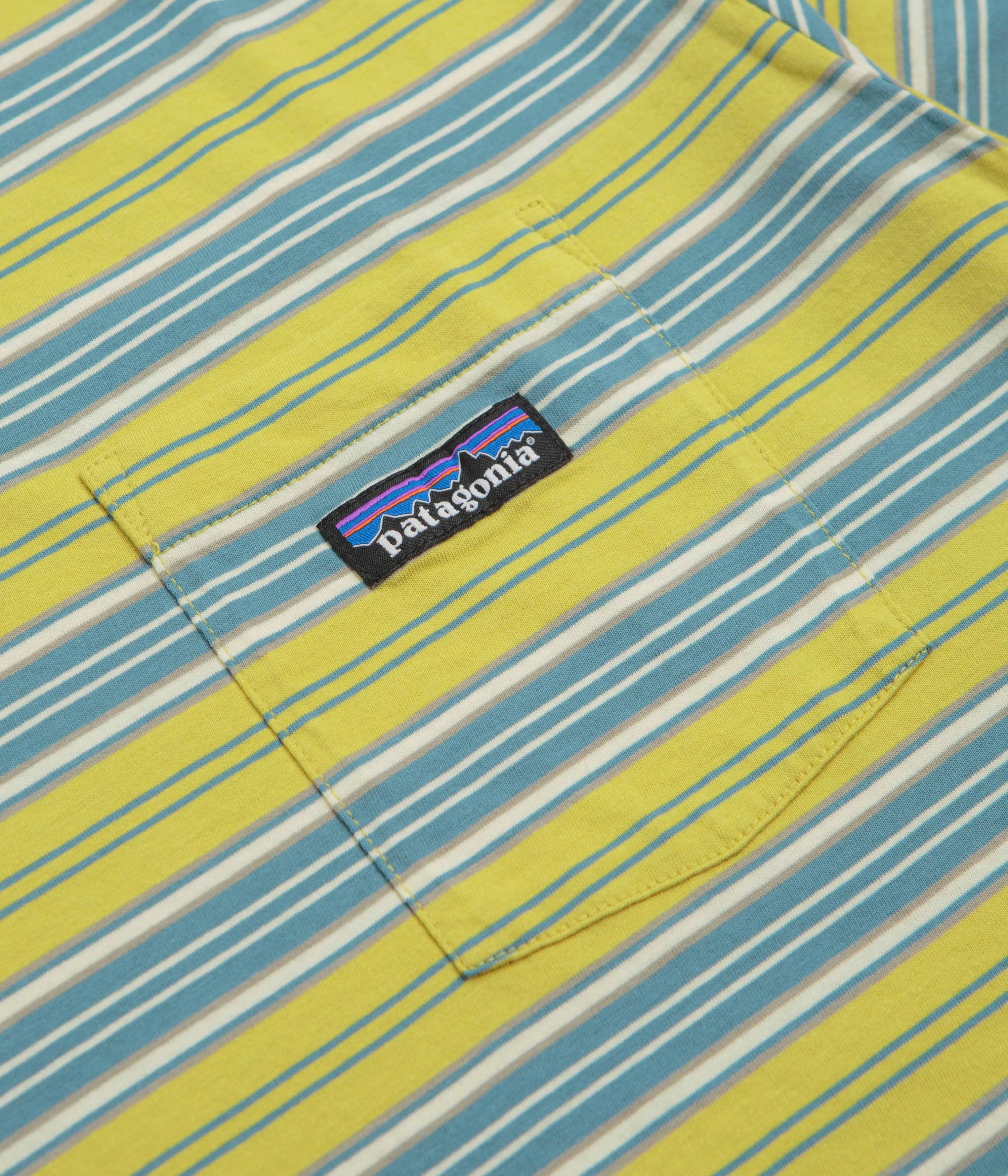 suitable for all genders Patagonia Daily Pocket T-Shirt - Summer Camp: Bundle Green