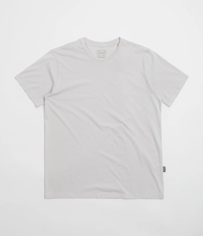 Patagonia Daily T-Shirt - Crisp Grey Casual Style ruffled hem