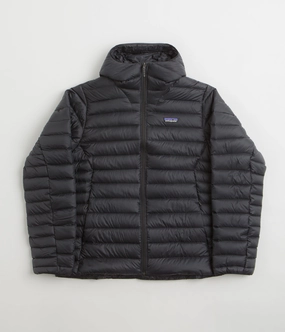 Patagonia Down Sweater Hooded Jacket (NetPlus?) - Black Weather Ready
