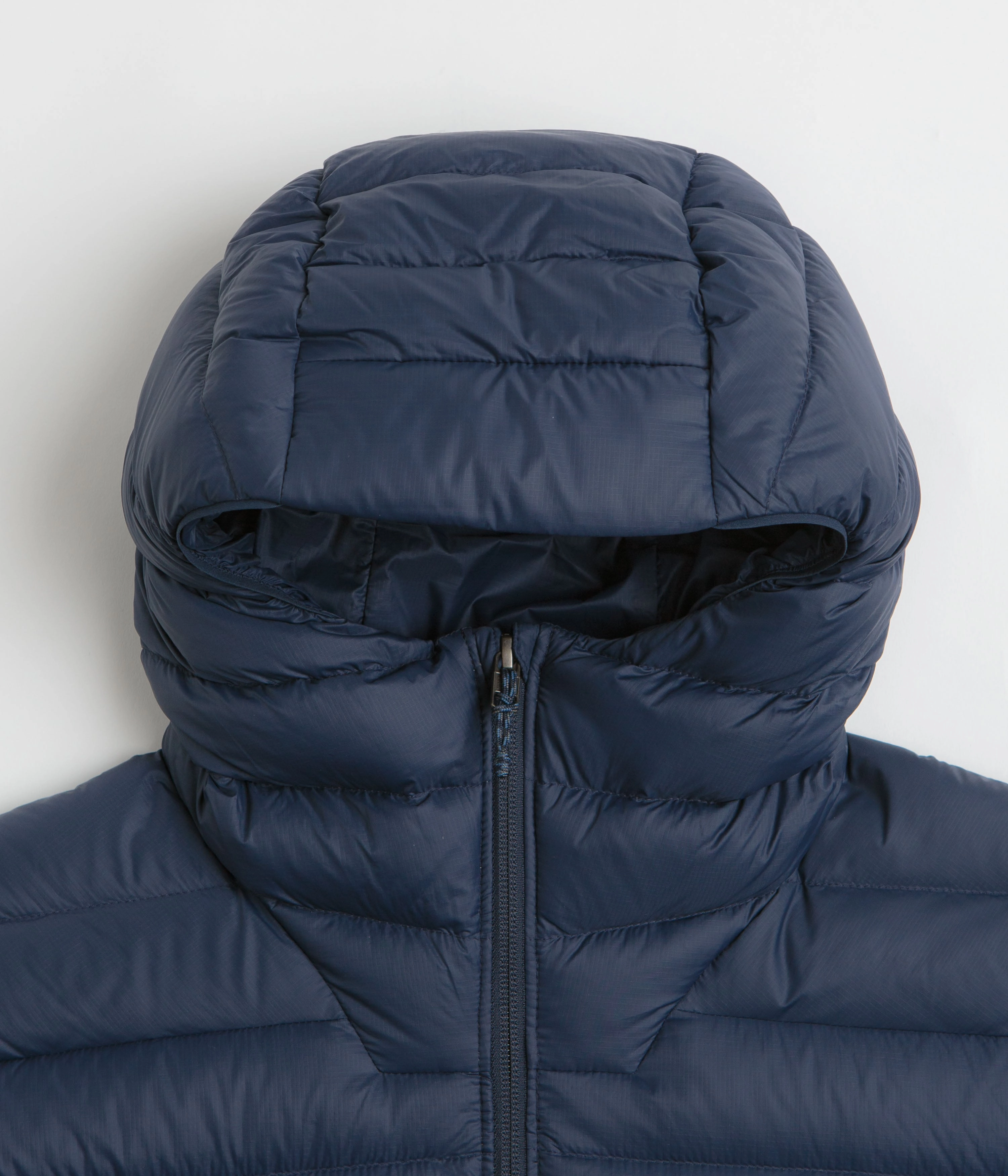 Patagonia Down Sweater Hoodie Jacket - New Navy AbrasionResistant