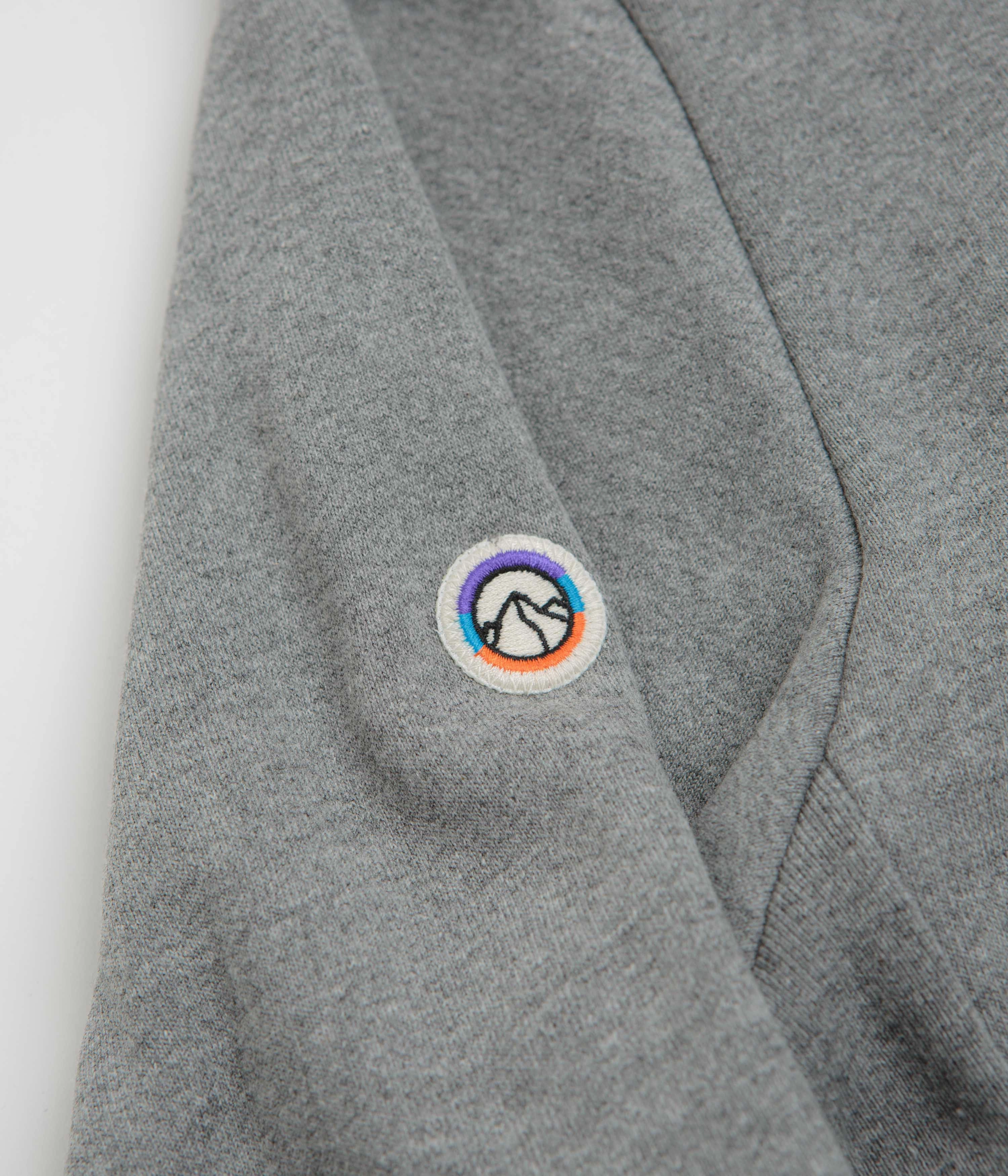 Fresh Sporty Patagonia Fitz Roy Icon Uprisal Crewneck Sweatshirt - Gravel Heather