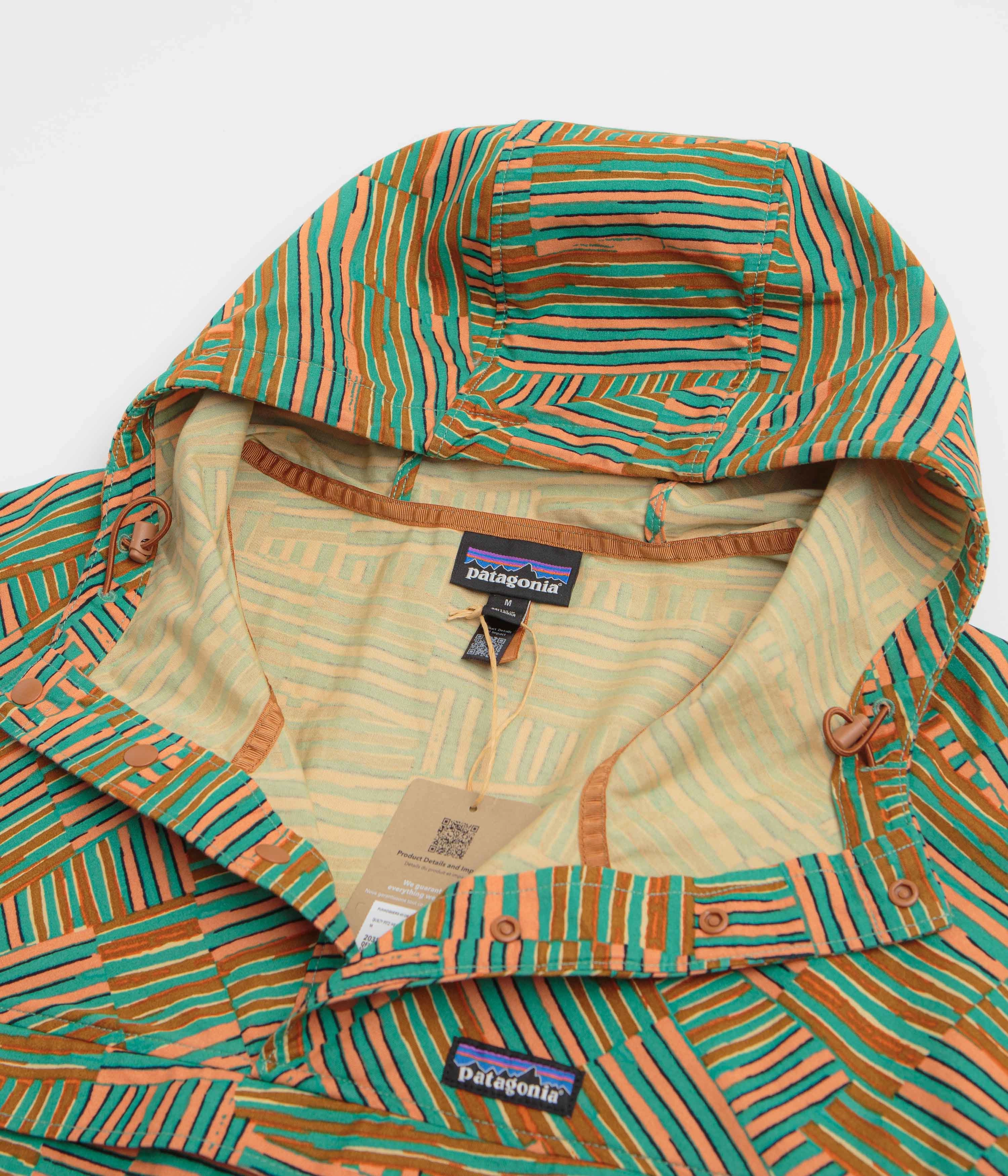 Patagonia Funhoggers Anorak - Quilty Fitz: Heartleaf Green Urban Wear