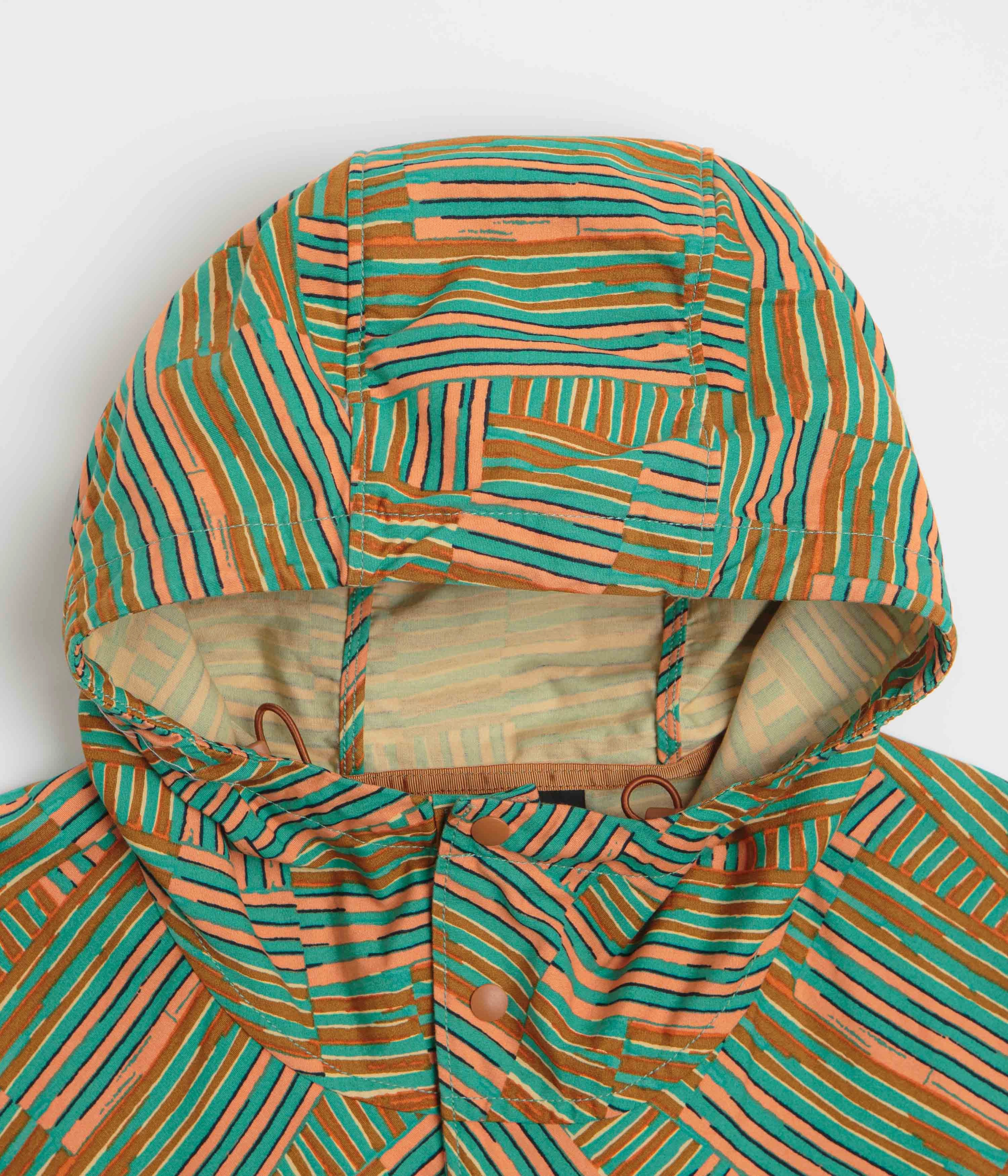 Patagonia Funhoggers Anorak - Quilty Fitz: Heartleaf Green Stretchable Fabric Appointment