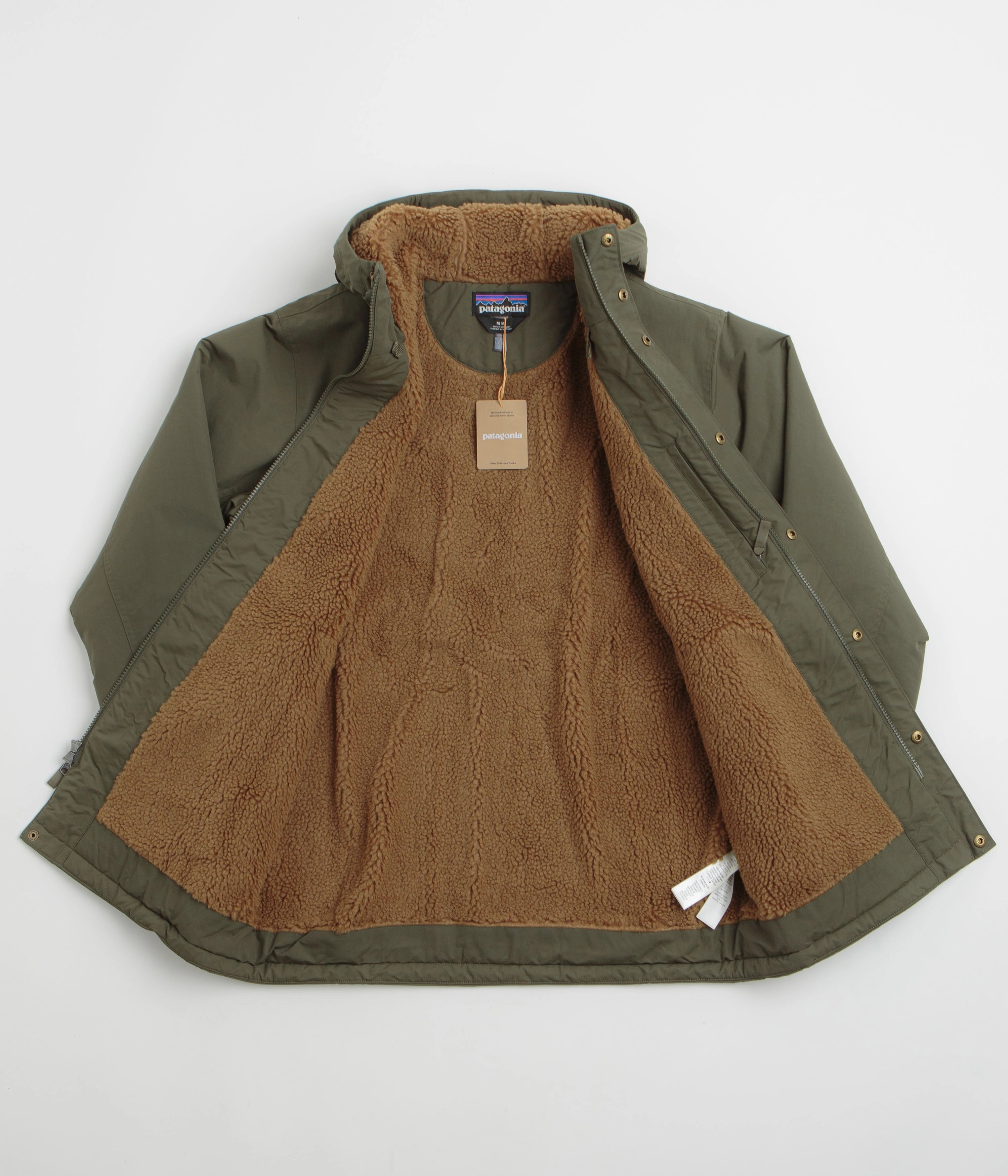 Patagonia Isthmus Parka - Basin Green / Basin Green Market Cold Proof