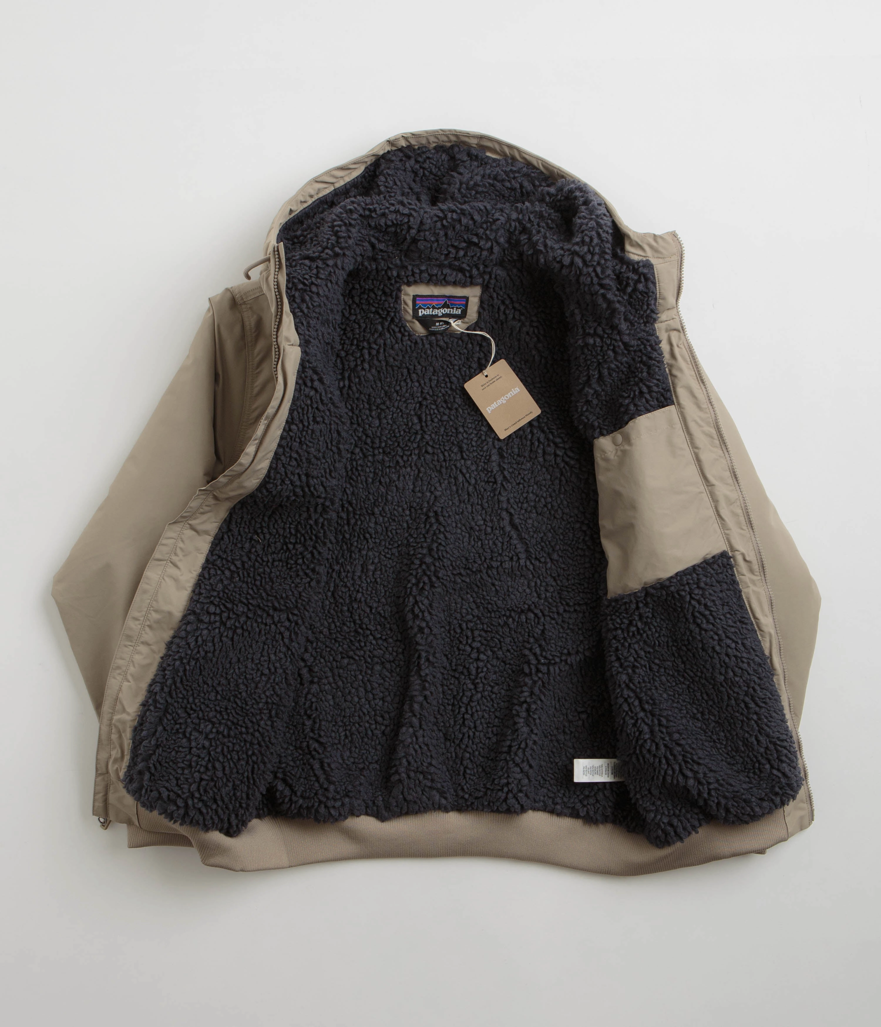 rainy - day gear Patagonia Lined Isthmus Hoodie - Seabird Grey