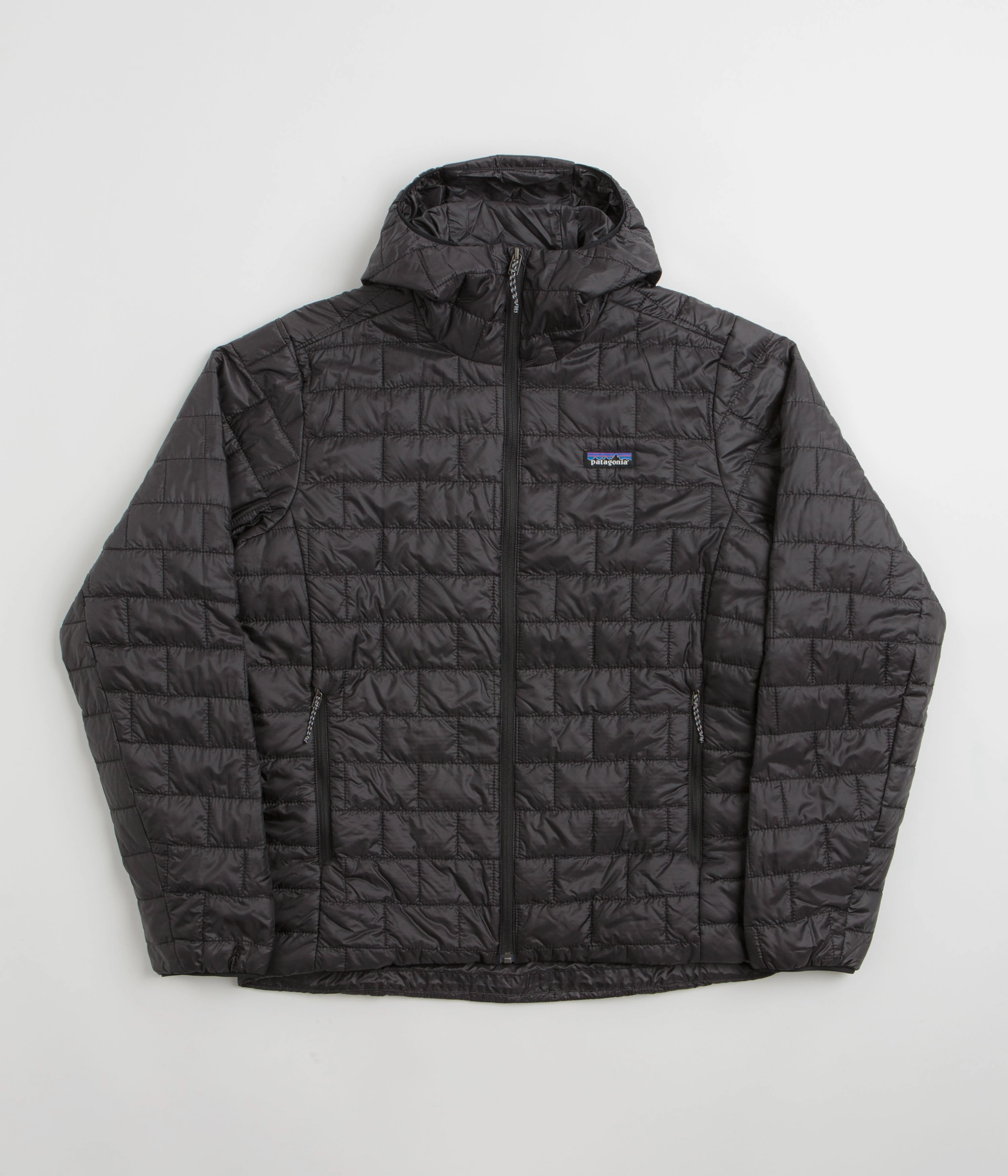 Individual-sports Activewear Patagonia Nano Puff Hoodie Jacket - Black