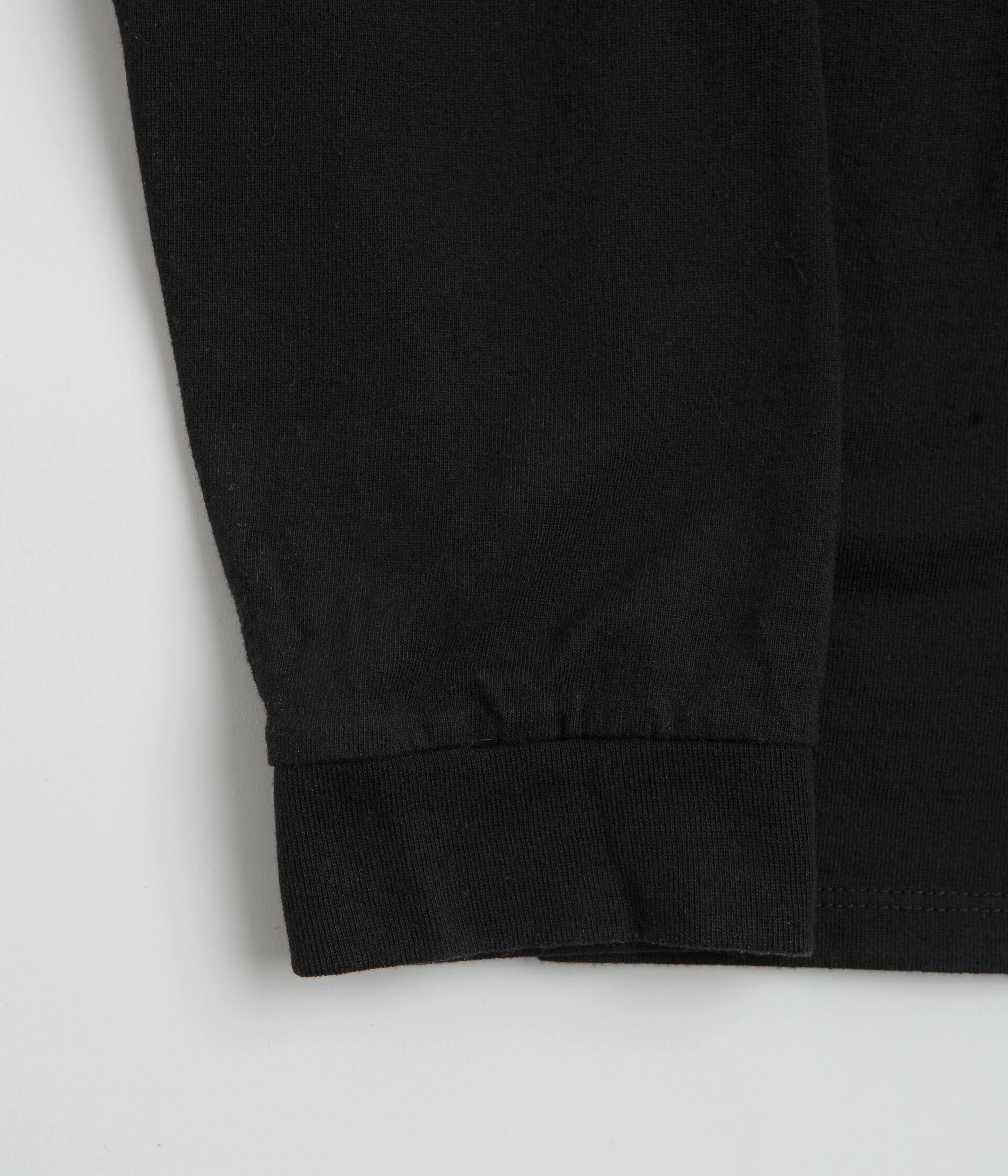 bike venue Patagonia Shop Sticker Pocket Responsibili-Tee Long Sleeve T-Shirt - Black