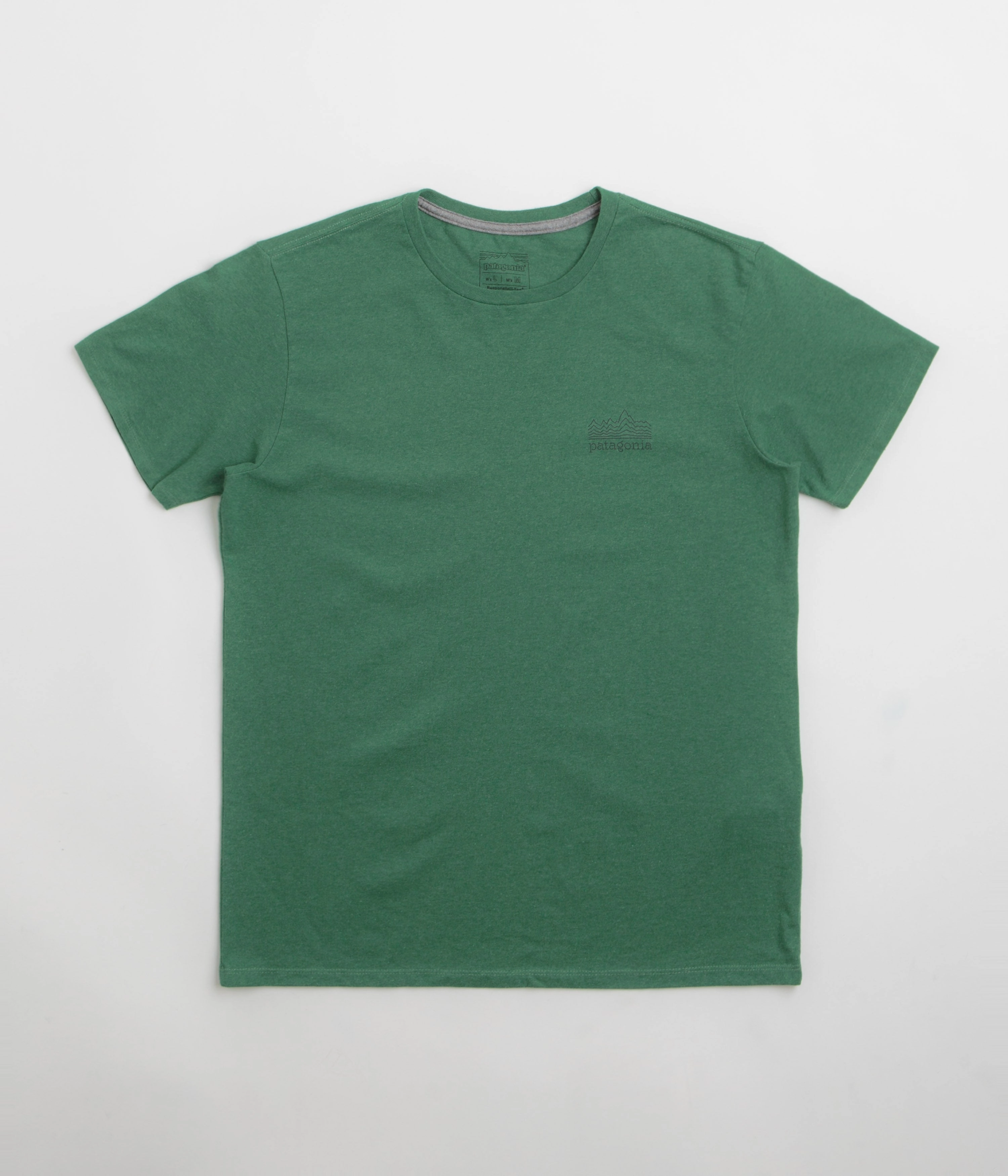 Beach house Patagonia Strataspire Responsibili-Tee T-Shirt - Heartleaf Green