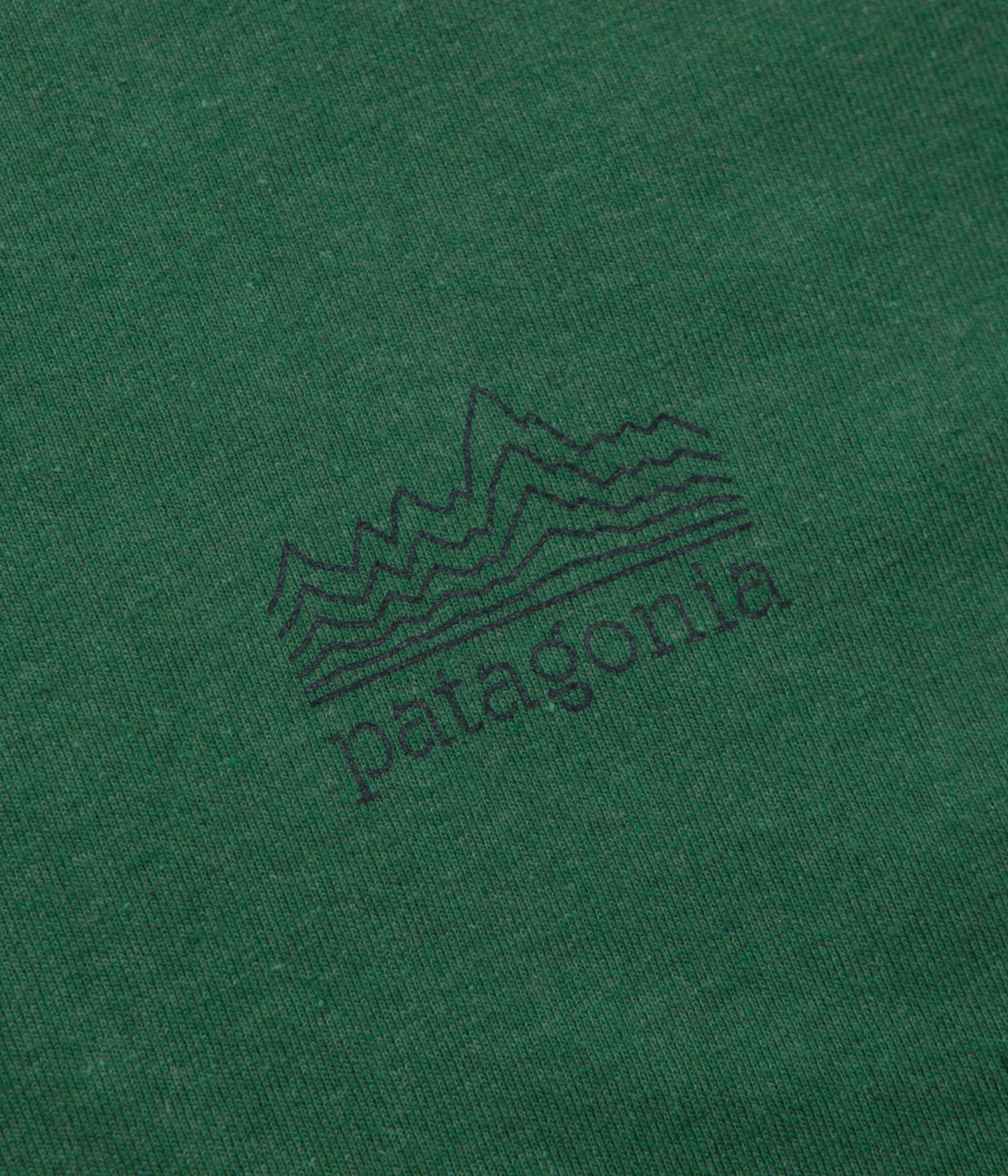 Patagonia Strataspire Responsibili-Tee T-Shirt - Heartleaf Green shopping Group travel