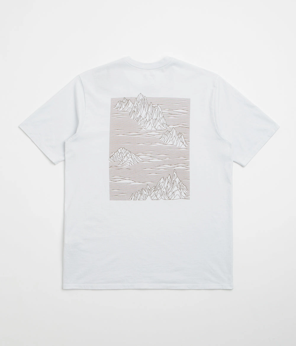 bar event Patagonia Strataspire Responsibili-Tee T-Shirt - White