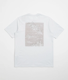 bar event Patagonia Strataspire Responsibili-Tee T-Shirt - White