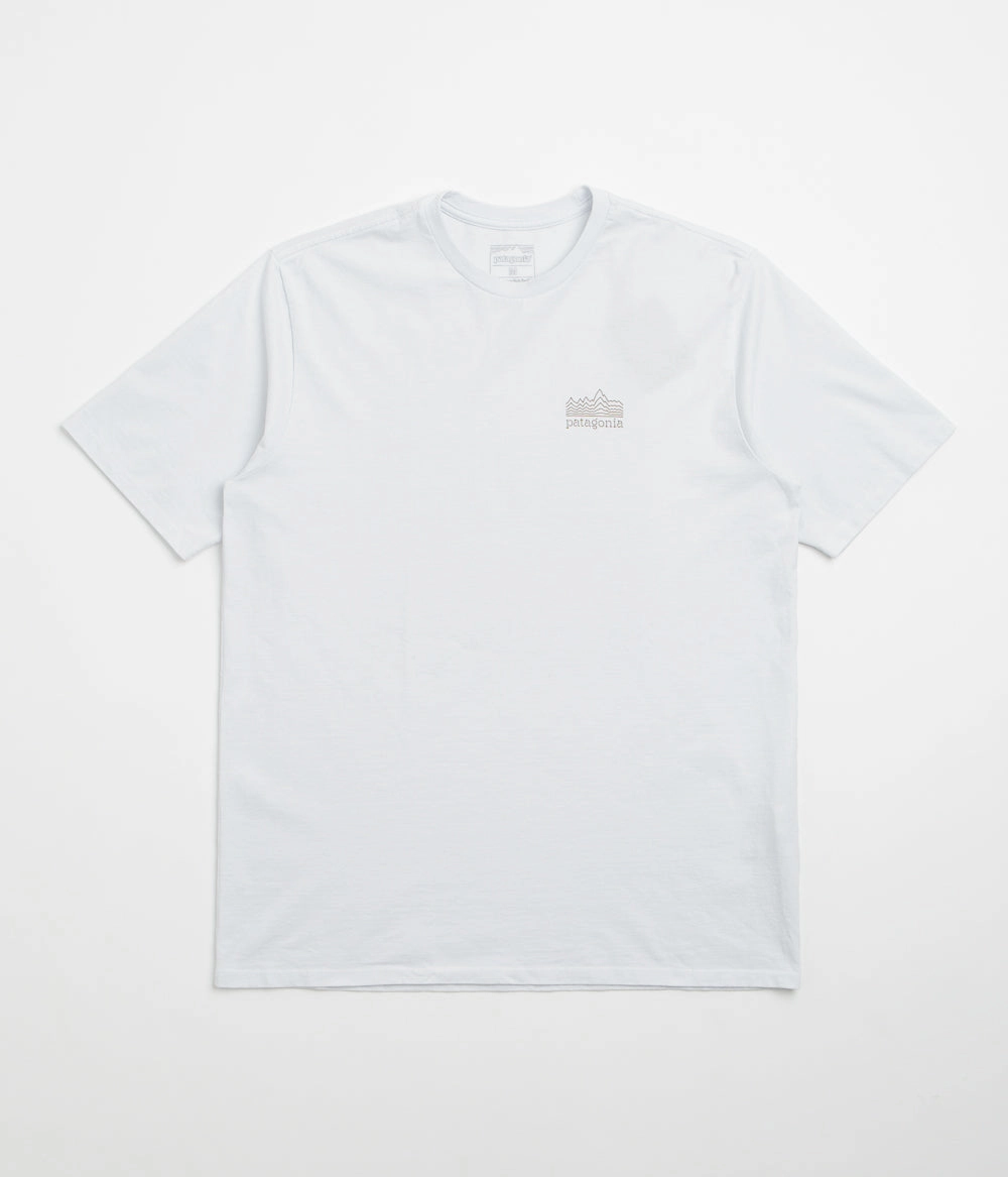 exhibition event Patagonia Strataspire Responsibili-Tee T-Shirt - White