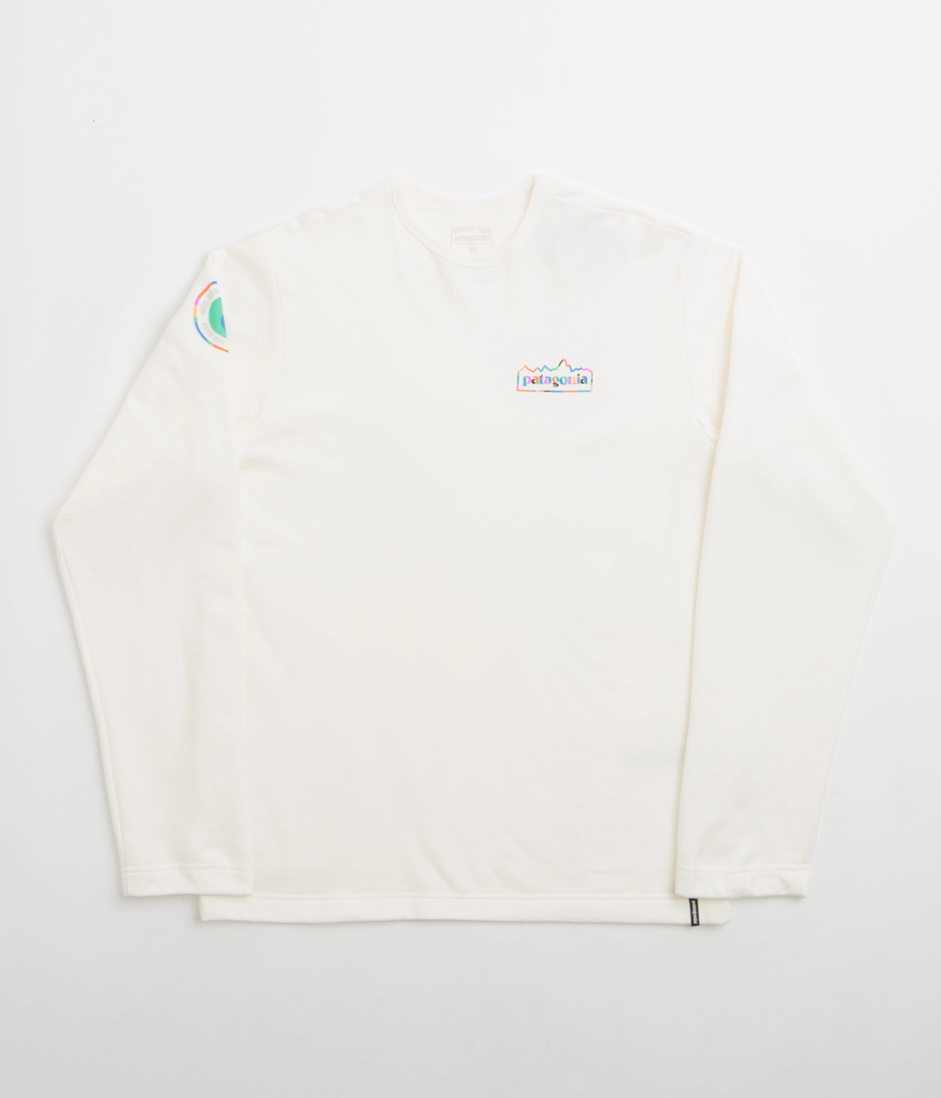 Patagonia Unity Fitz Wildrise Crewneck Sweatshirt - Birch White Anti-static Urban Comfort