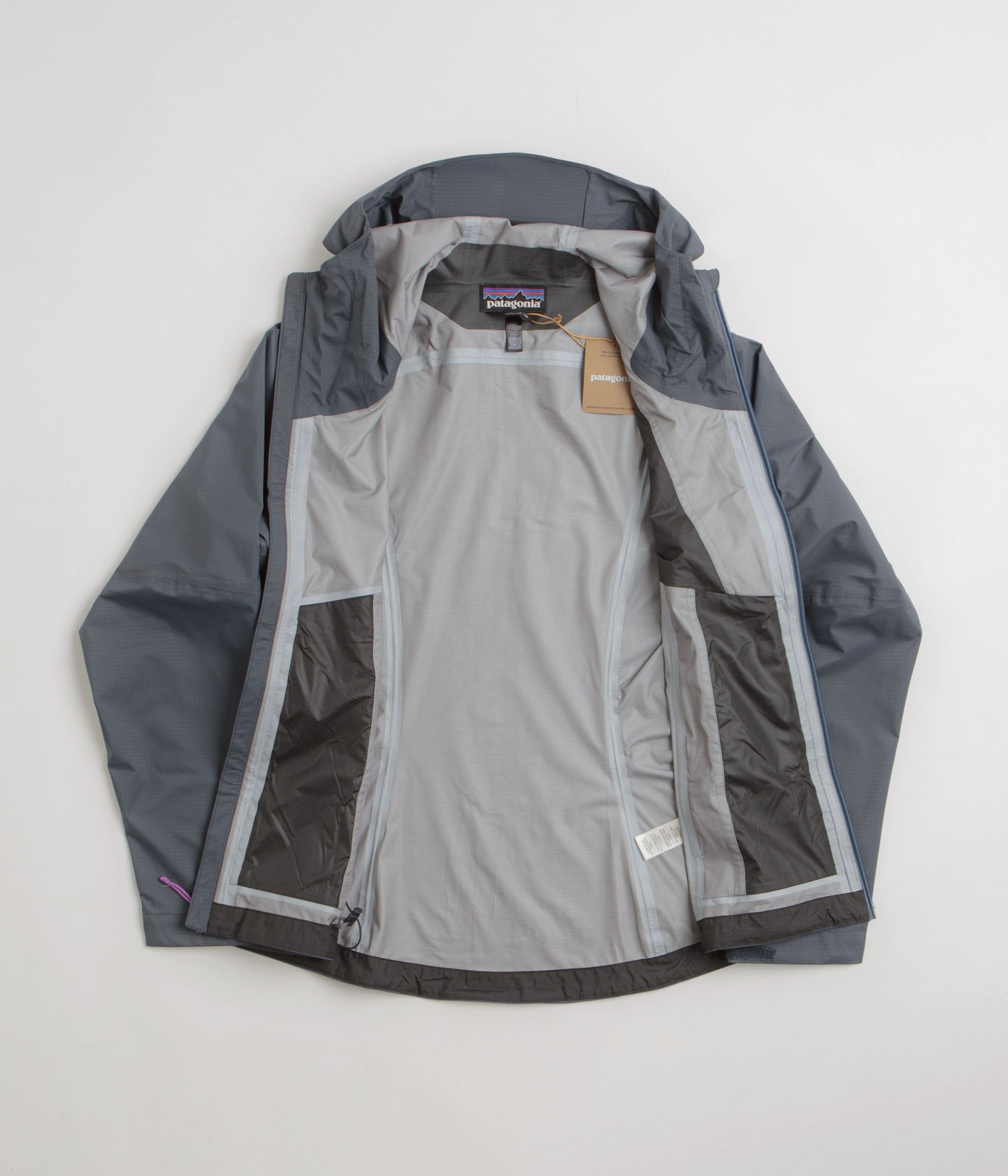 Rugged Outerwear Patagonia Womens Granite Crest Rain Jacket - Smolder Blue