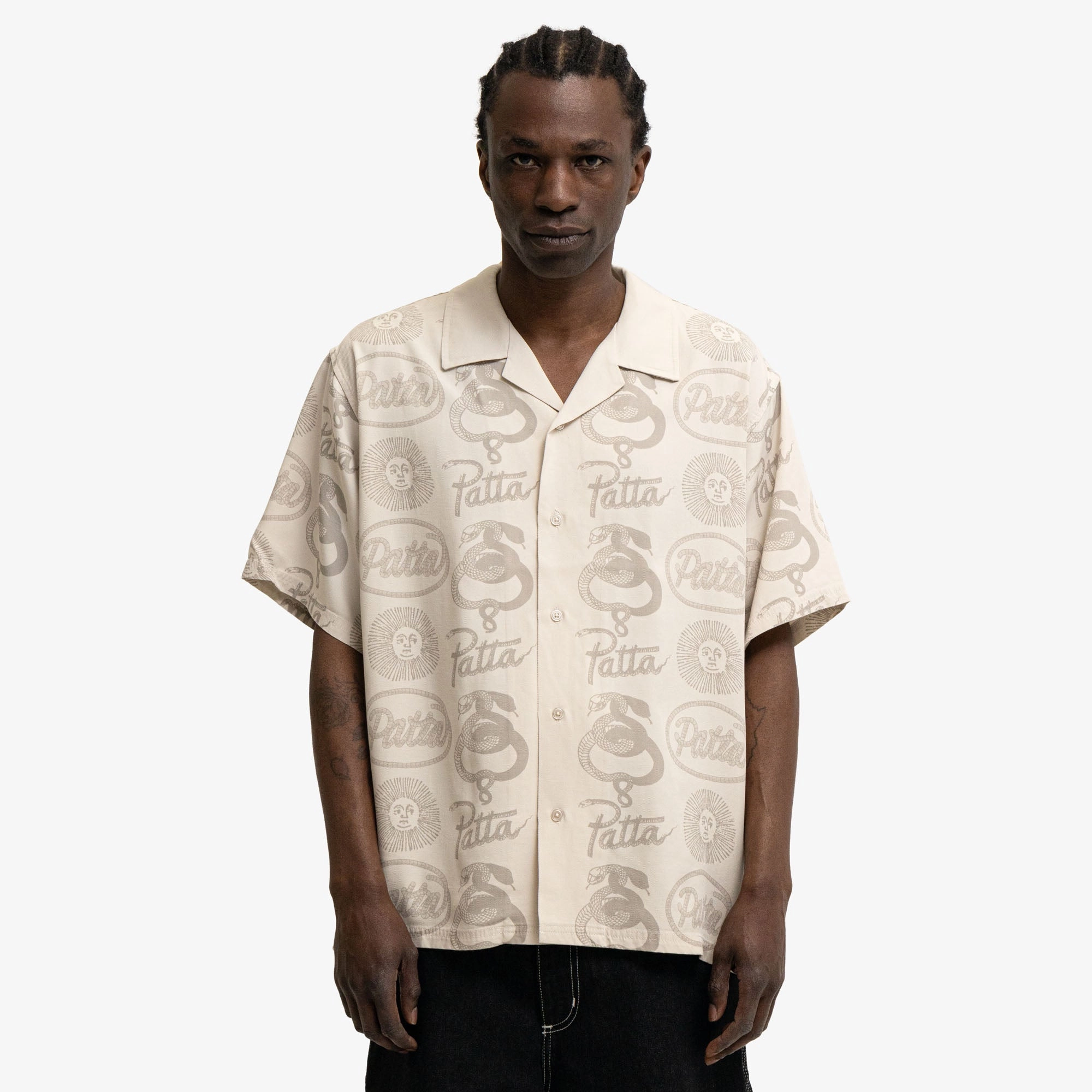 Patta Serpentes Summer Shirt Pumice Stone Everyday Essential