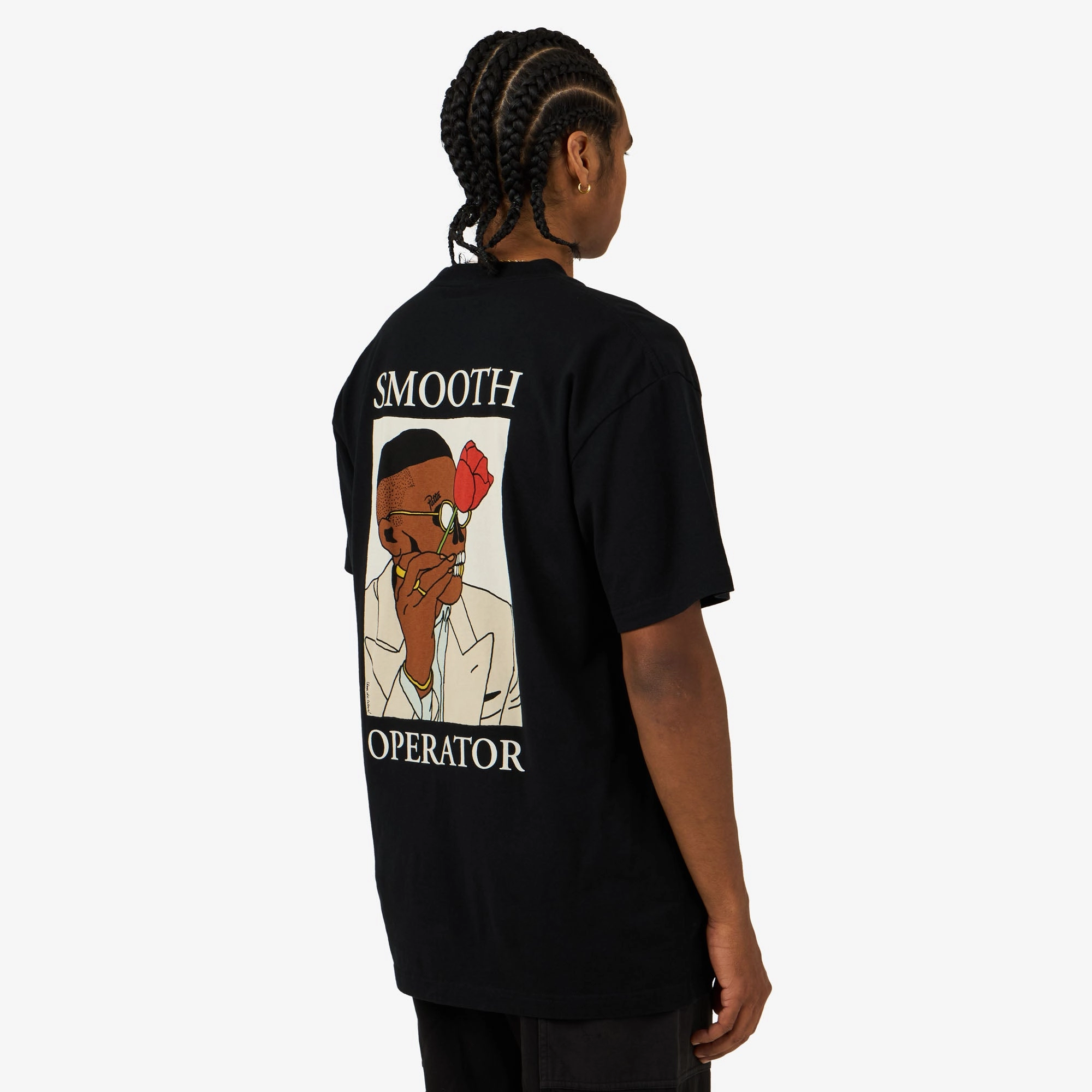 rugby venue Patta Smooth Operator T-Shirt Black
