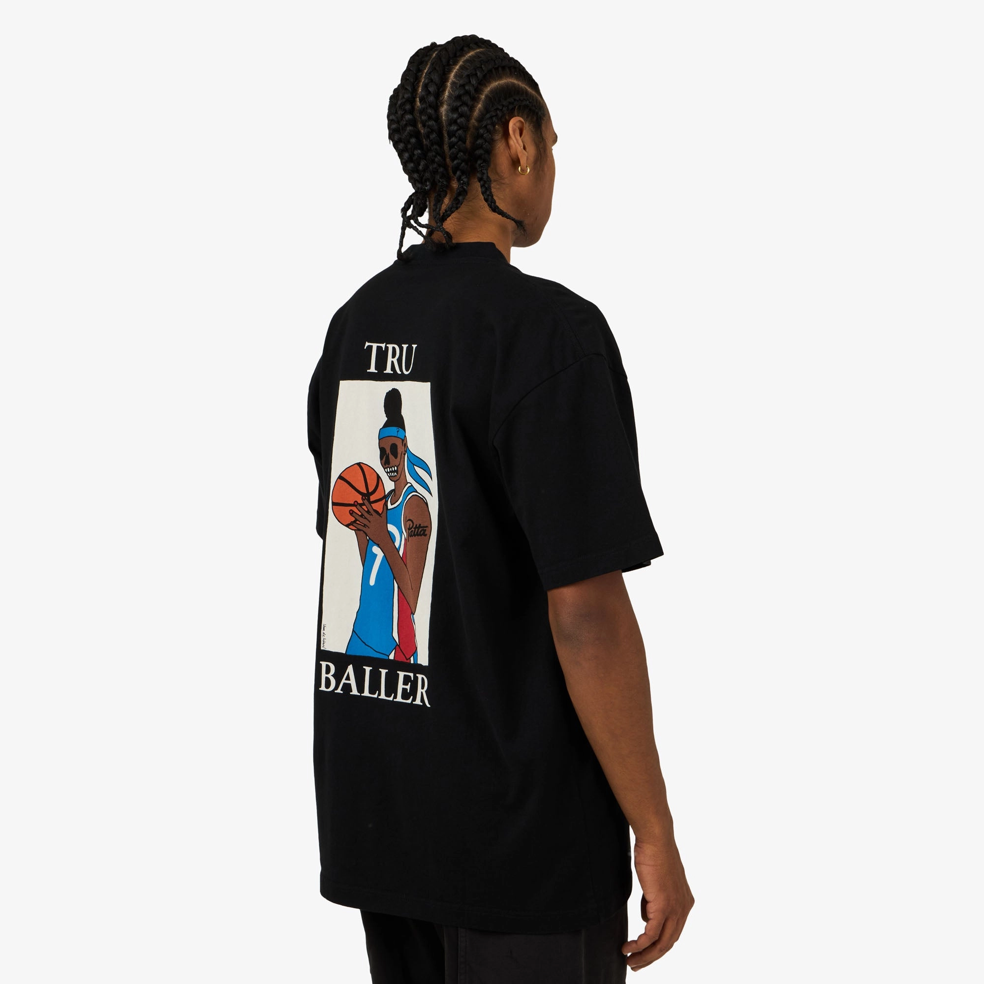 library venue Patta Tru Baller T-Shirt Black