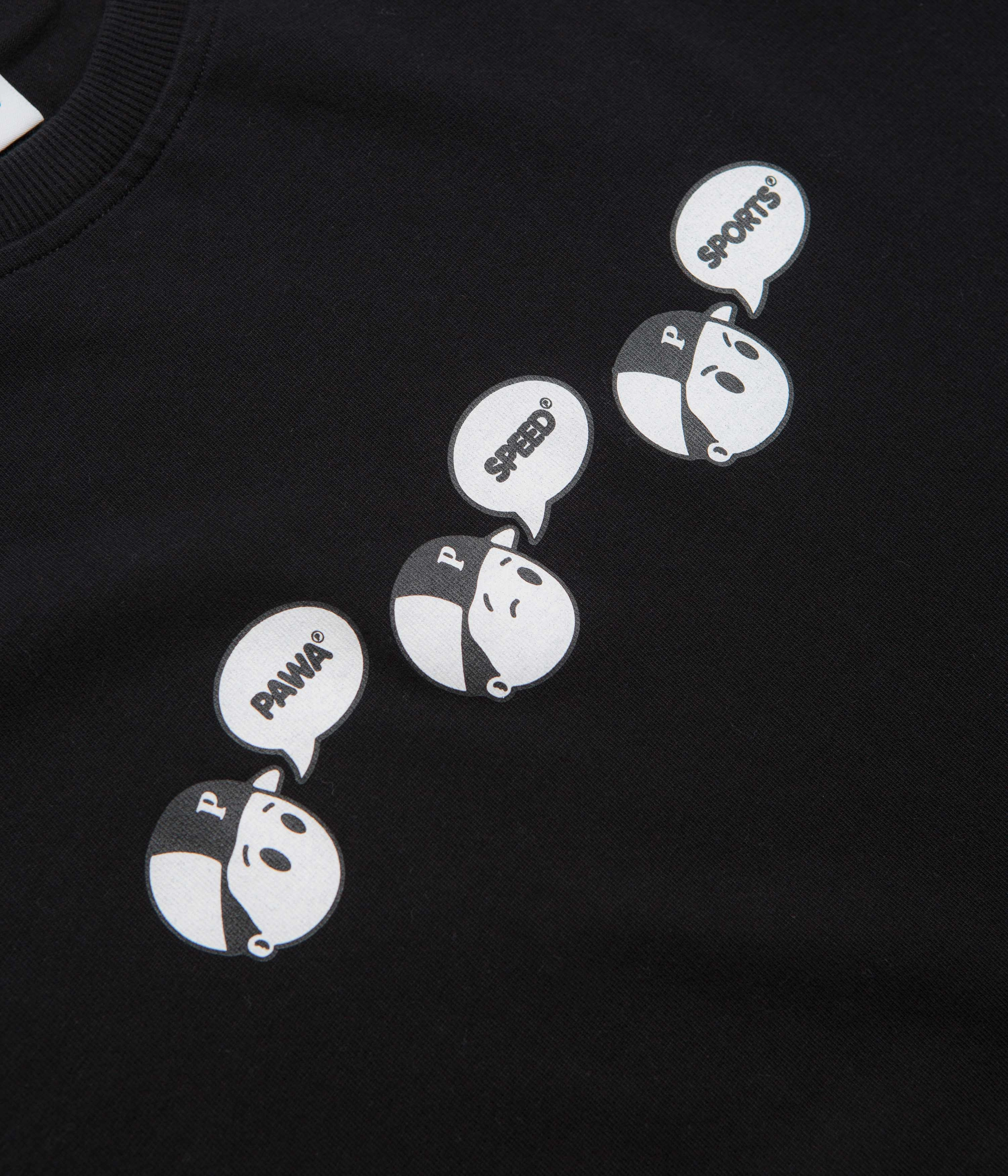 Pawa Speed Sports Emotions T-Shirt - Black hotel venue