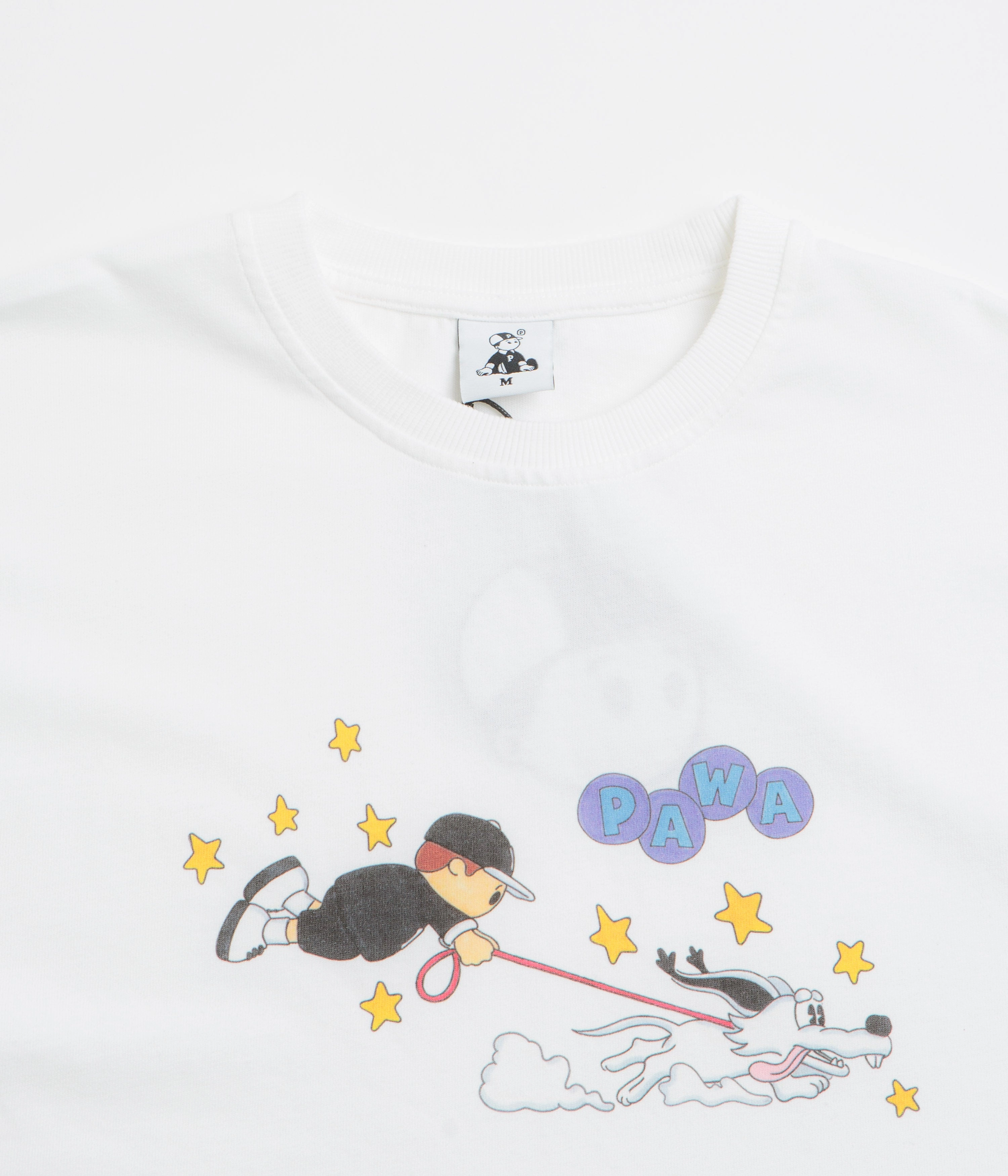 zoo event Plus Size Pawa Speed Sports Walkies T-Shirt - White