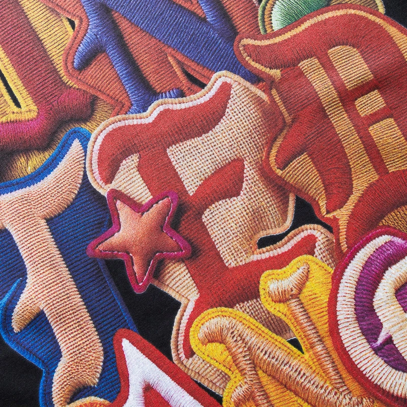 PDF Channel The Boy PDF Color Tee - Black Scarves