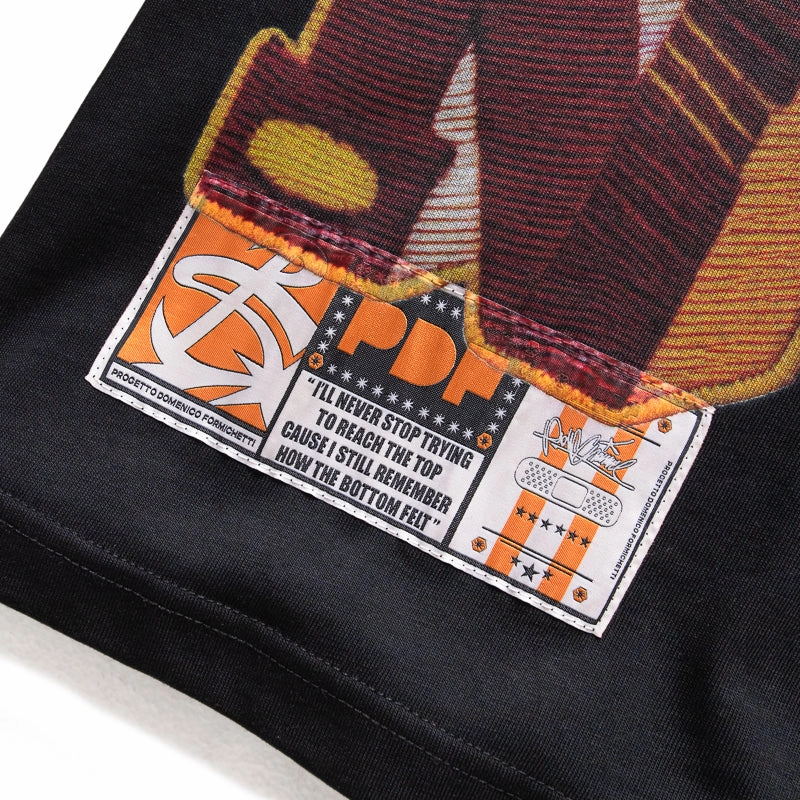 PDF Channel The Boy PDF Color Tee - Black yacht venue club