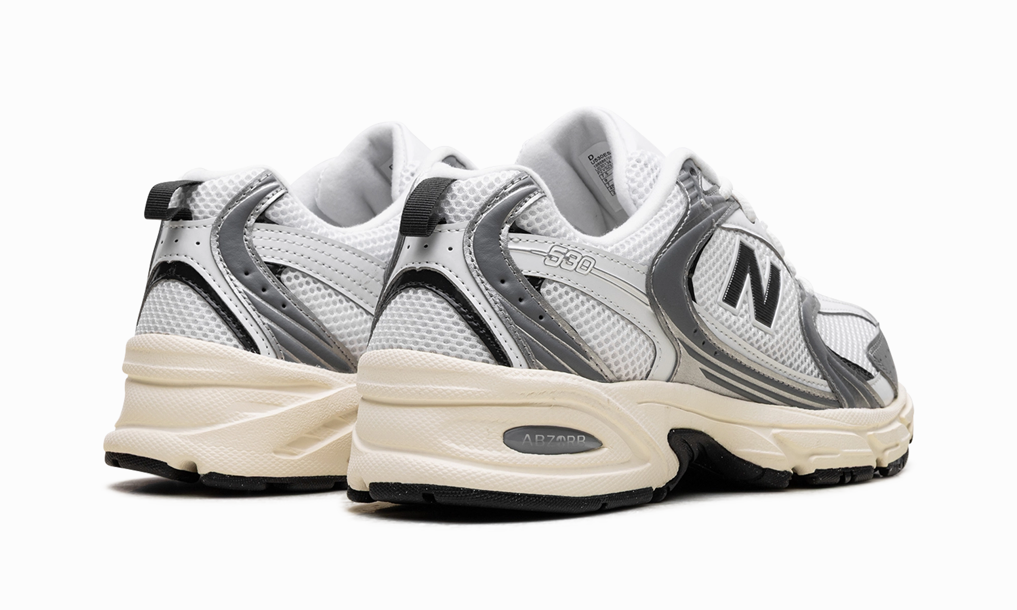 530 "Silver Metallic" Glam fit