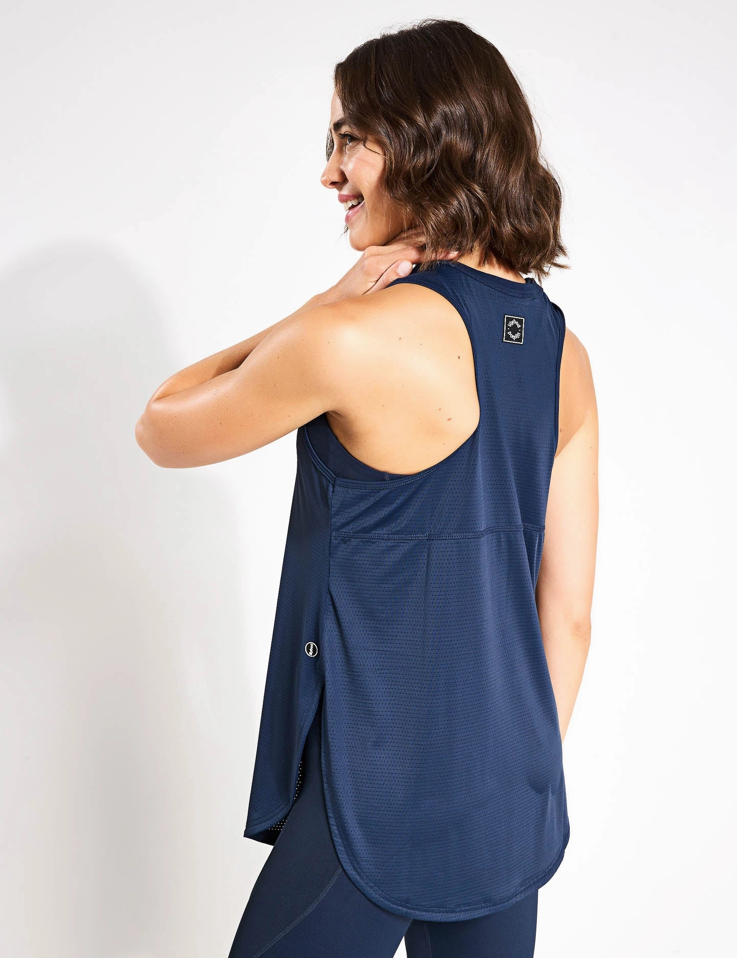 Strong - built Zela Tank Top - Sky Captain