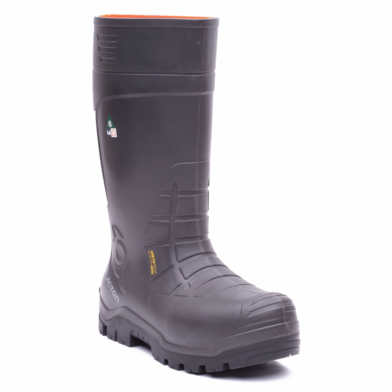 All Weather Men's 15" Composite Toe Rubber Work Boots A4155-18 Abrasion Resistant Material