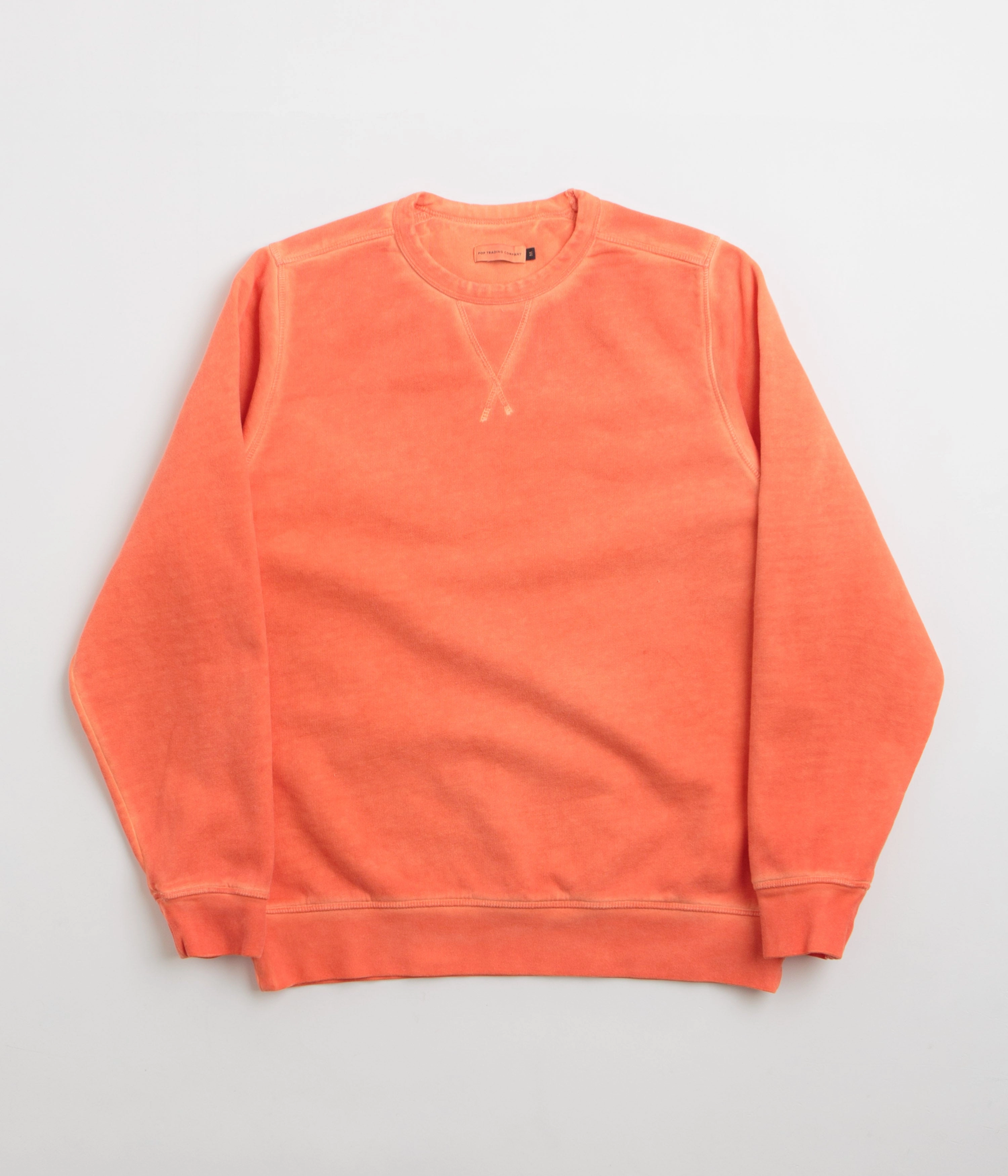 goes with sneakers Pop Trading Company Logo Crewneck Sweatshirt - Island Poppy