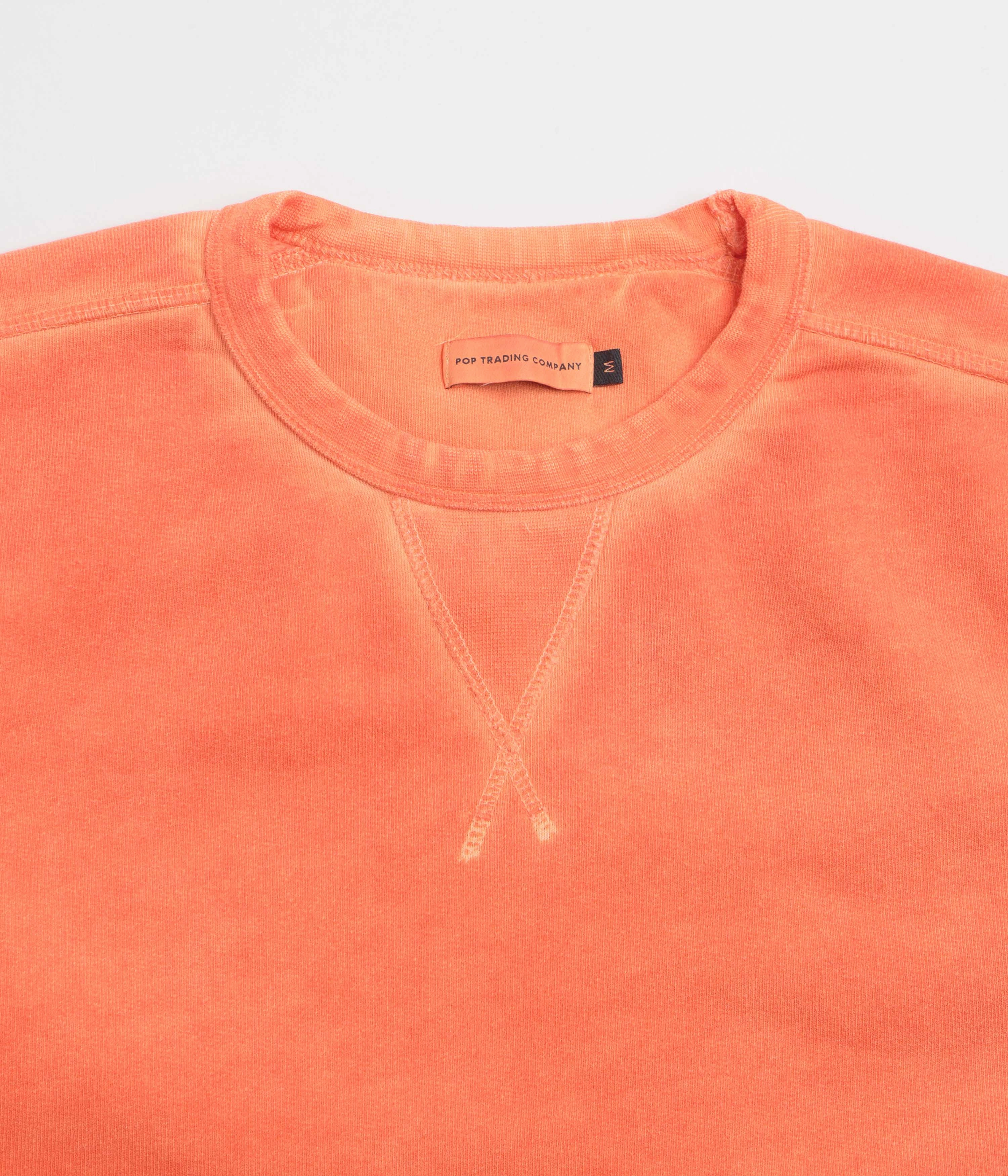 Festival Fashion Pop Trading Company Logo Crewneck Sweatshirt - Island Poppy