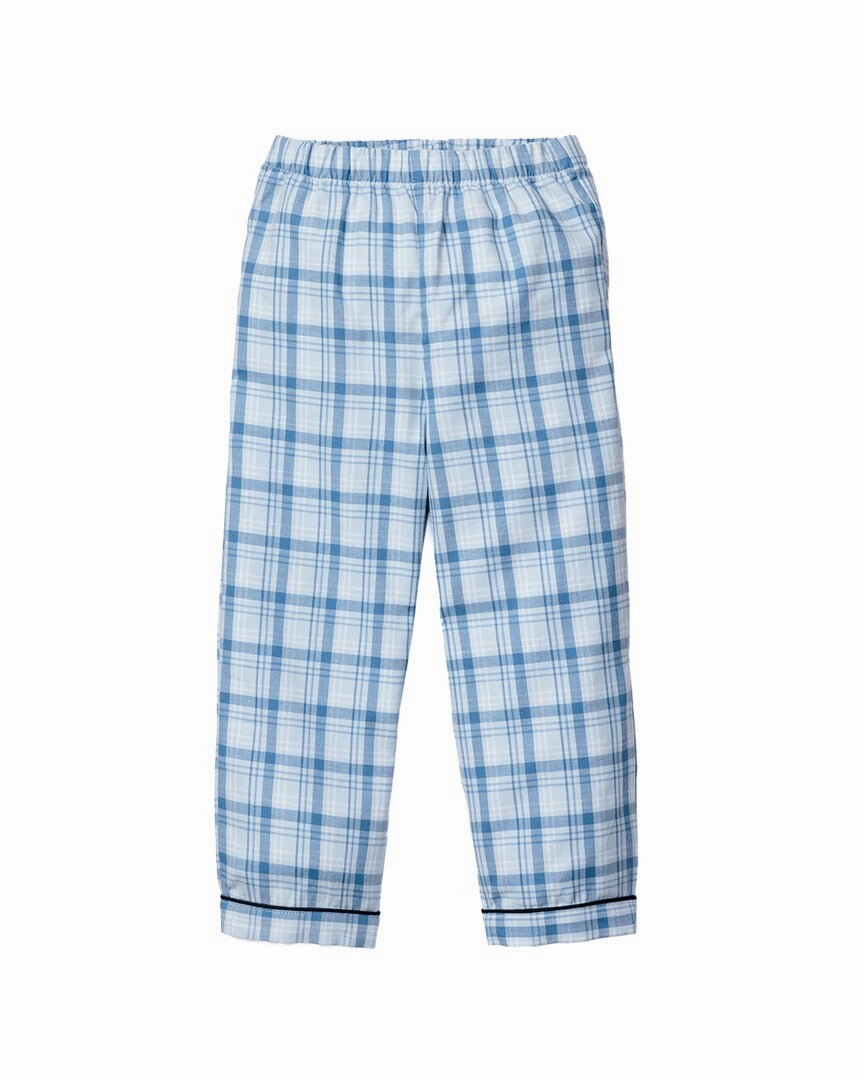 Petite Plume Seafarer Tartan Pants Only Tapered leg RecycledMaterial