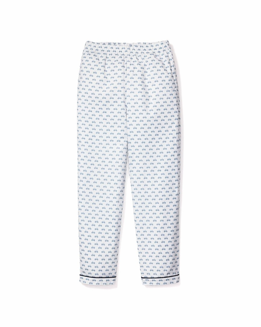 Side zipper Comfortable Fit Look Petite Plume Twill Pajama Pants