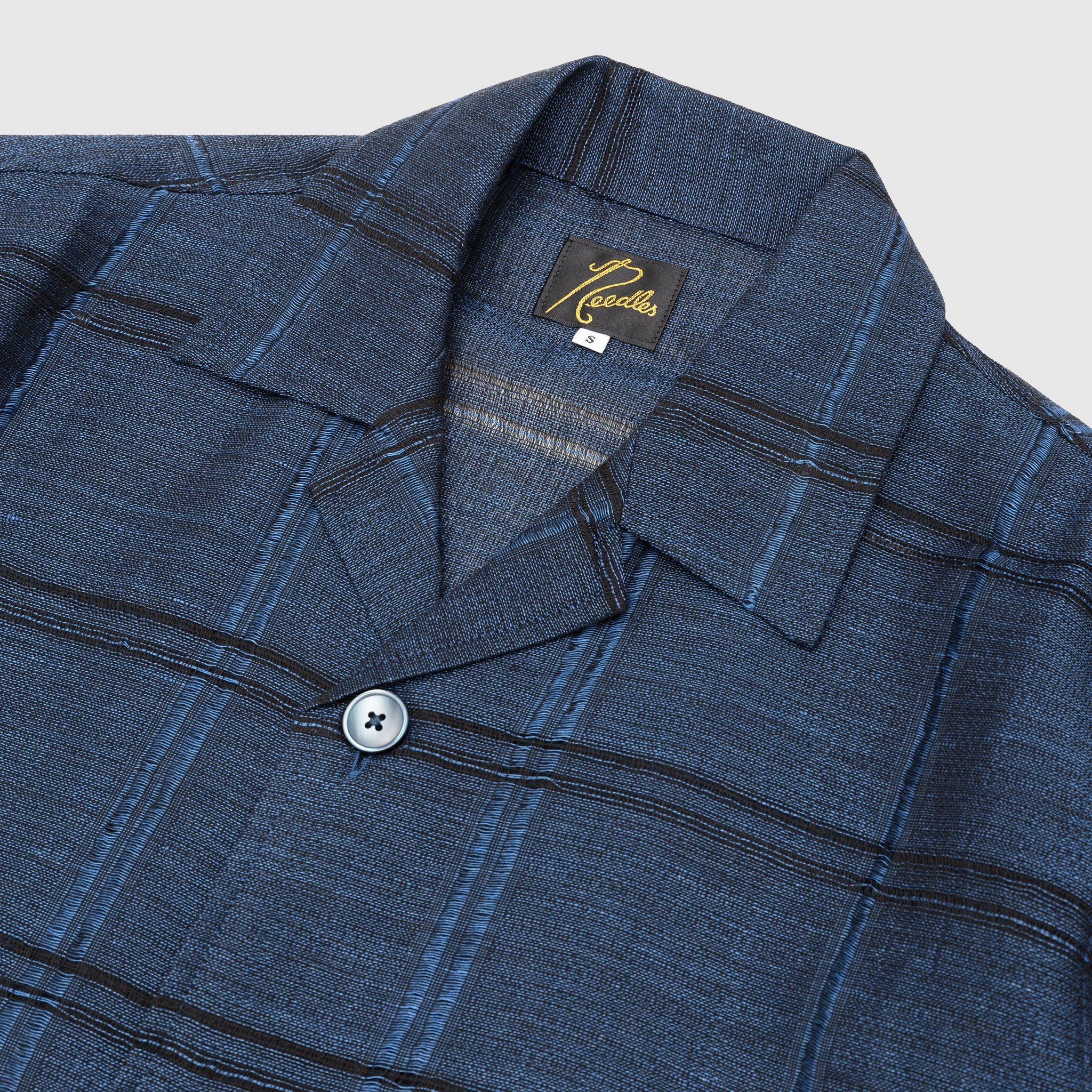 PLAID JACQUARD CABANA SHIRT Eco-friendly Sporty Appeal