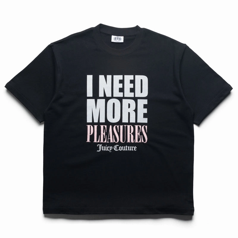Pleasures Juicy Pleasures Heavyweight Tee - Black Bio Washed Softness