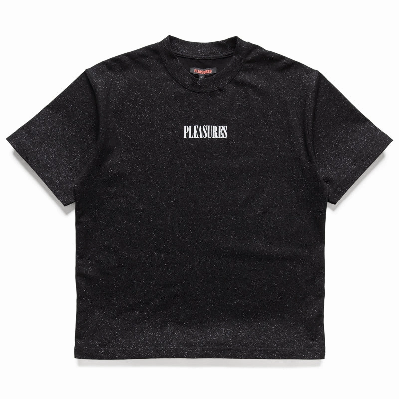petite size library event Pleasures Starry Heavyweight Tee - Black
