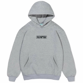 Quick Fit Wear Freedom of movement Ichpig - Strike Cordless Hoodie Grey Marle