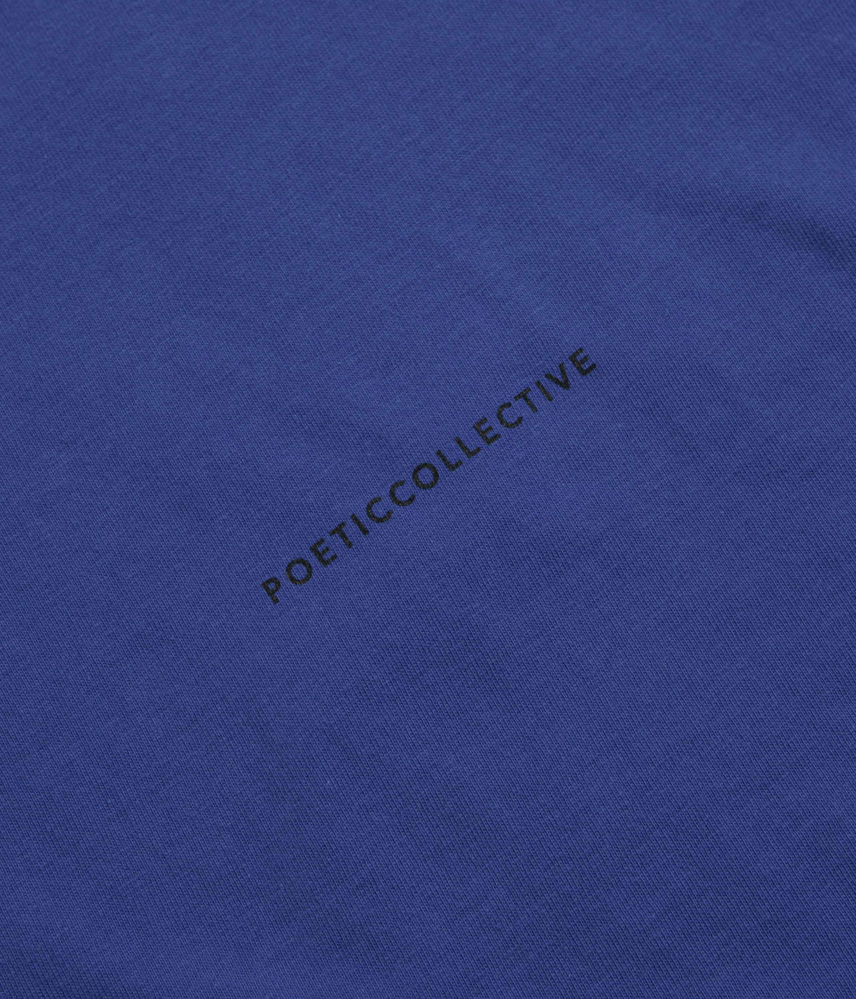 Poetic Collective Skull T-Shirt - Blue tennis event