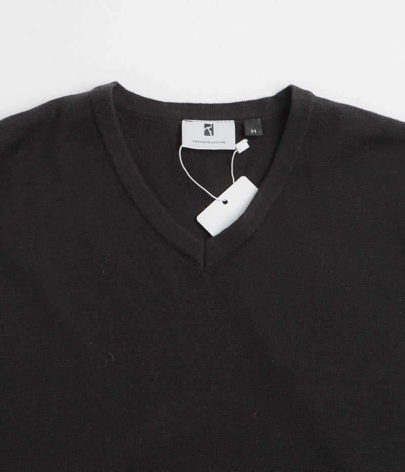 Poetic Collective Slipover Vest - Black stud accents