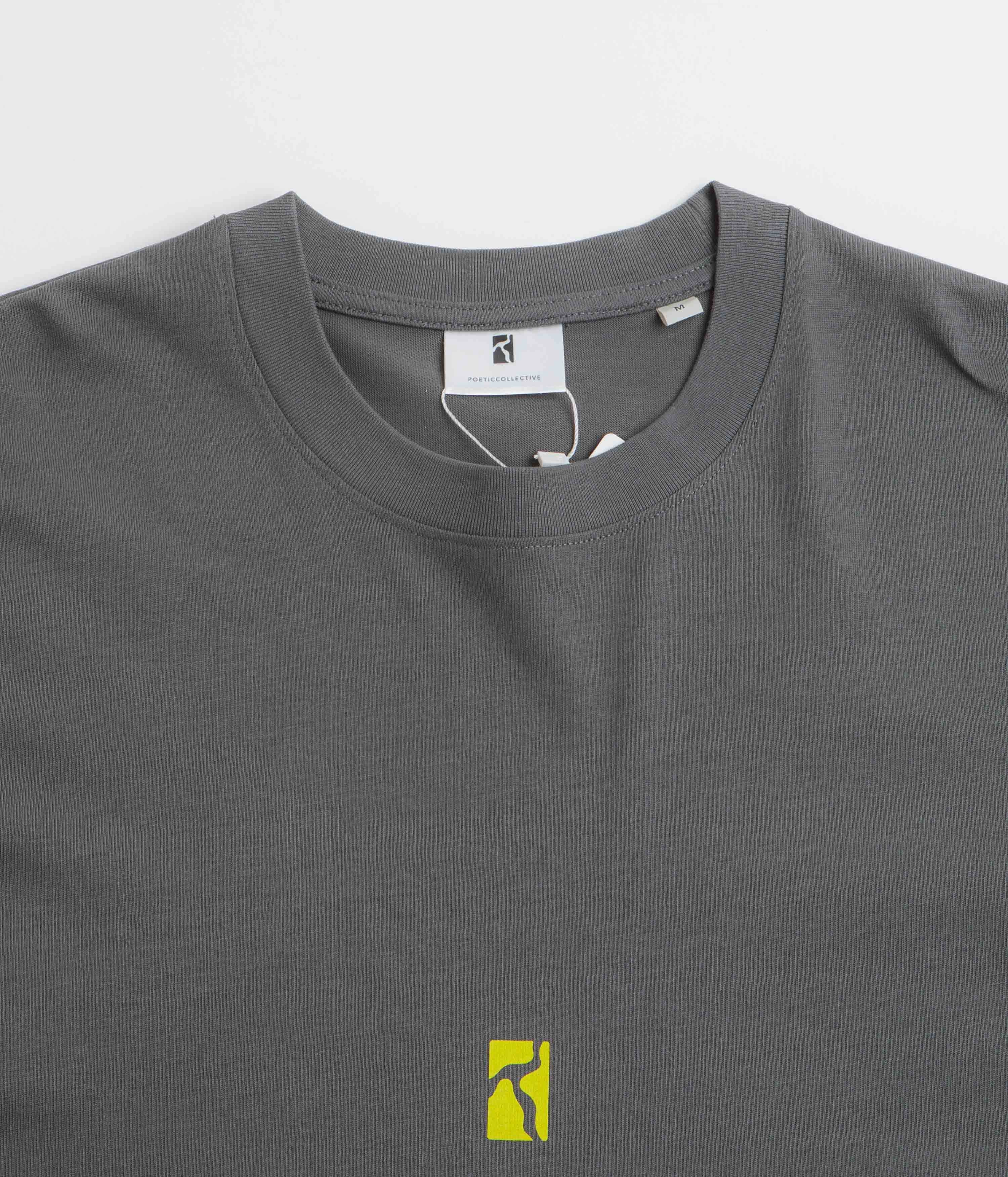 Poetic Collective Space T-Shirt - Iron Grey brooch