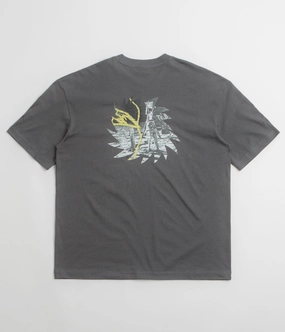 Poetic Collective Space T-Shirt - Iron Grey RV park vacation